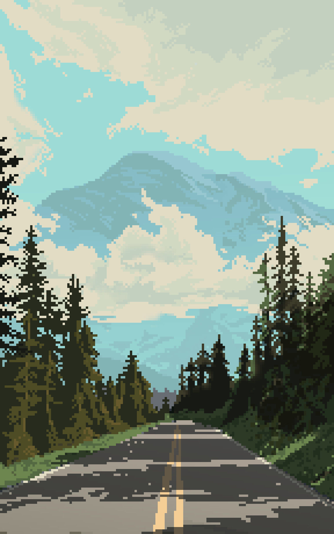 Wallpaper #YVanepcBsd6xcFiEltxK81 Artstation Pixel Art from Reference