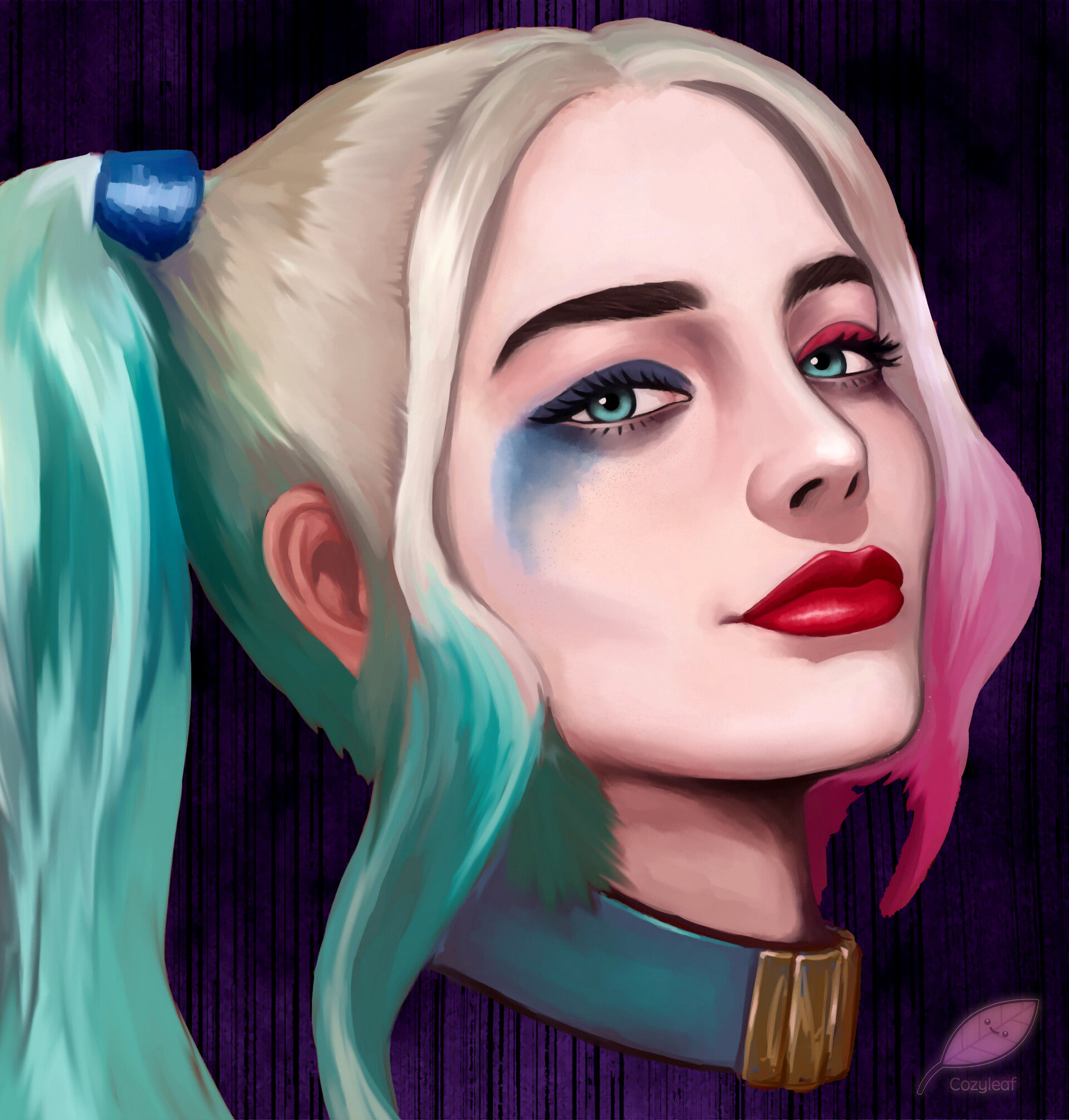 Wallpaper #YWcr-5IBSpphPi3-CZPD130 Artstation Harley Quinn