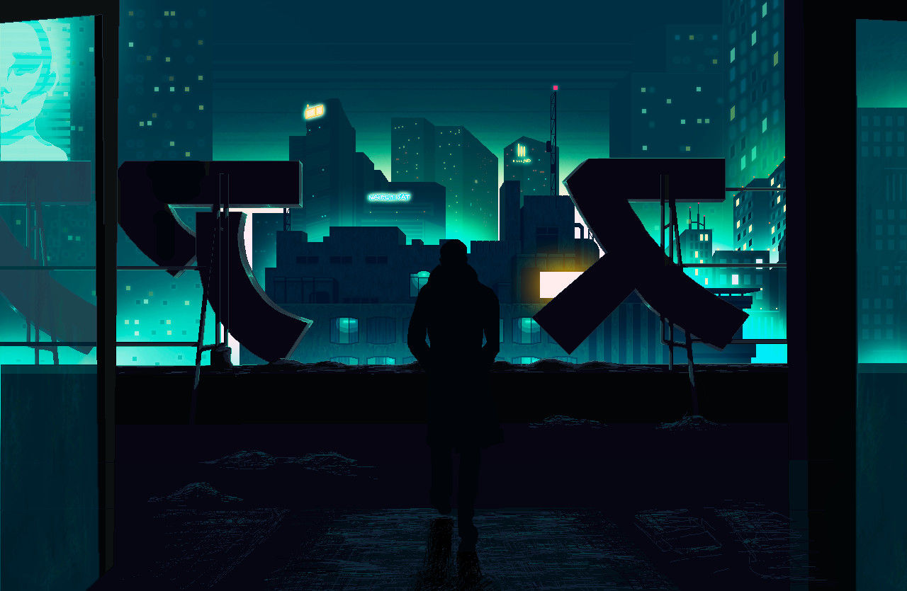 Wallpaper #ohnNII8BtGB6xQ78BX658 Artstation Pixel Fan Art 01 Blade Runner 2049