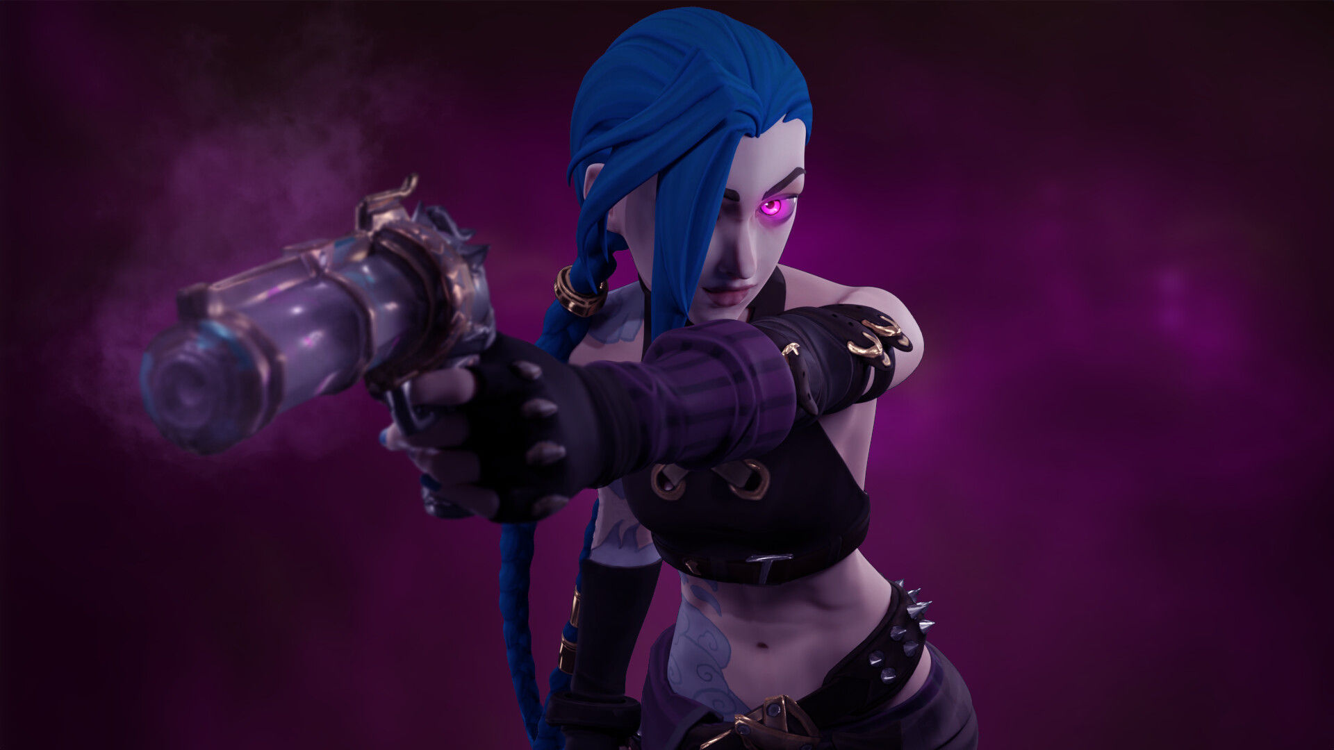 Wallpaper #XmdMB5MBSpphPi3-rMV27 Artstation Jinx