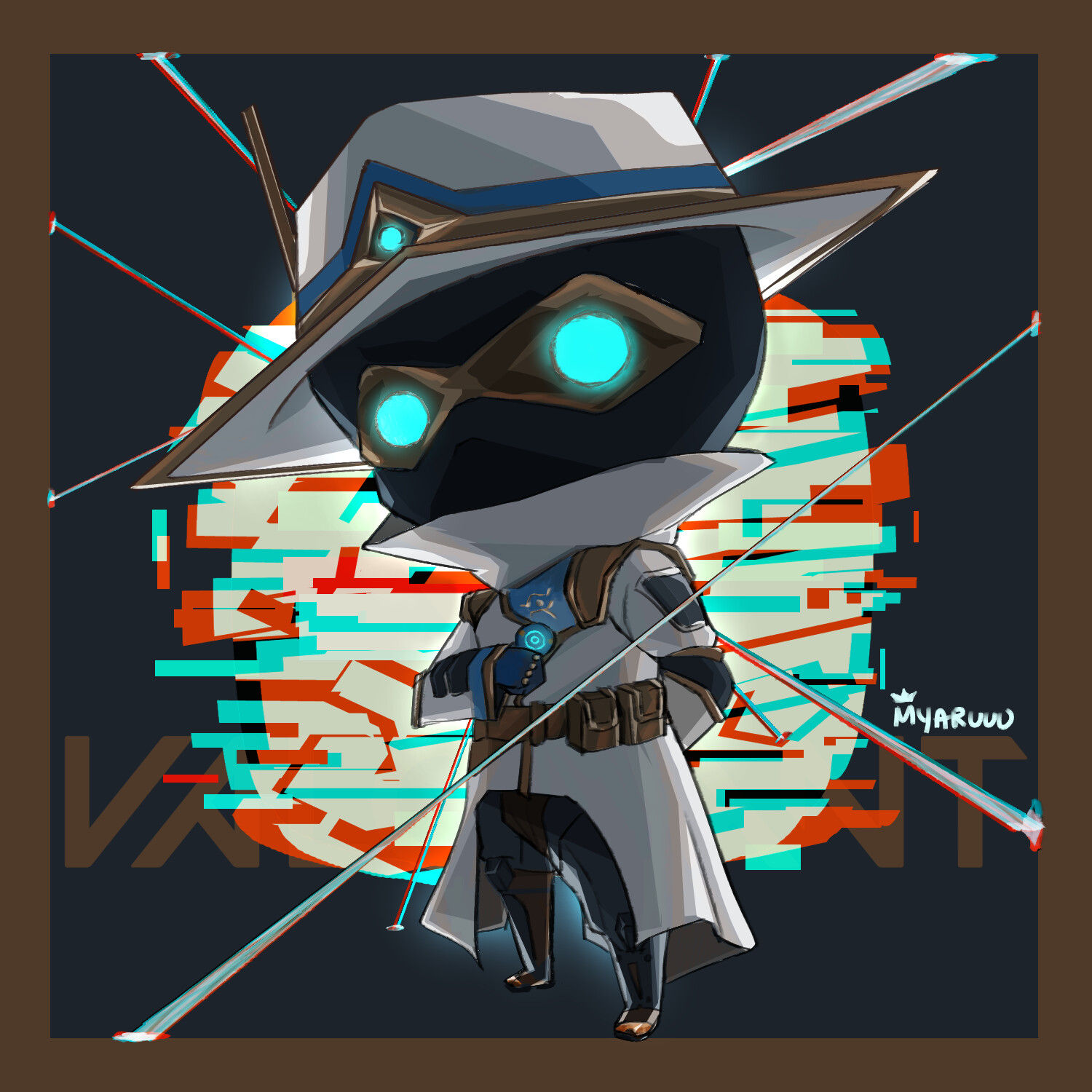 Wallpaper #THTjwY4B_8f4nGFa4m6918 Artstation Cypher Chibi Fanart