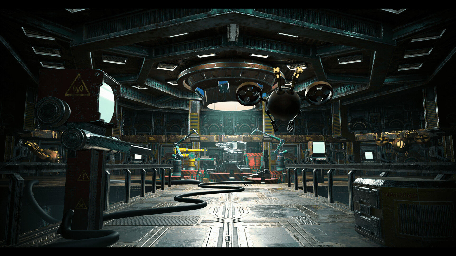 Wallpaper #95lDP5MBUcASHT6nWssT73 Artstation Sci Fi Factory