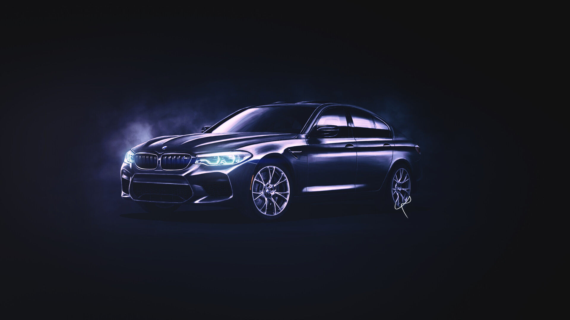 Wallpaper #emfj_ZIBSpphPi3-hJ0I117 Jacob Rejzek BMW M5 Painting