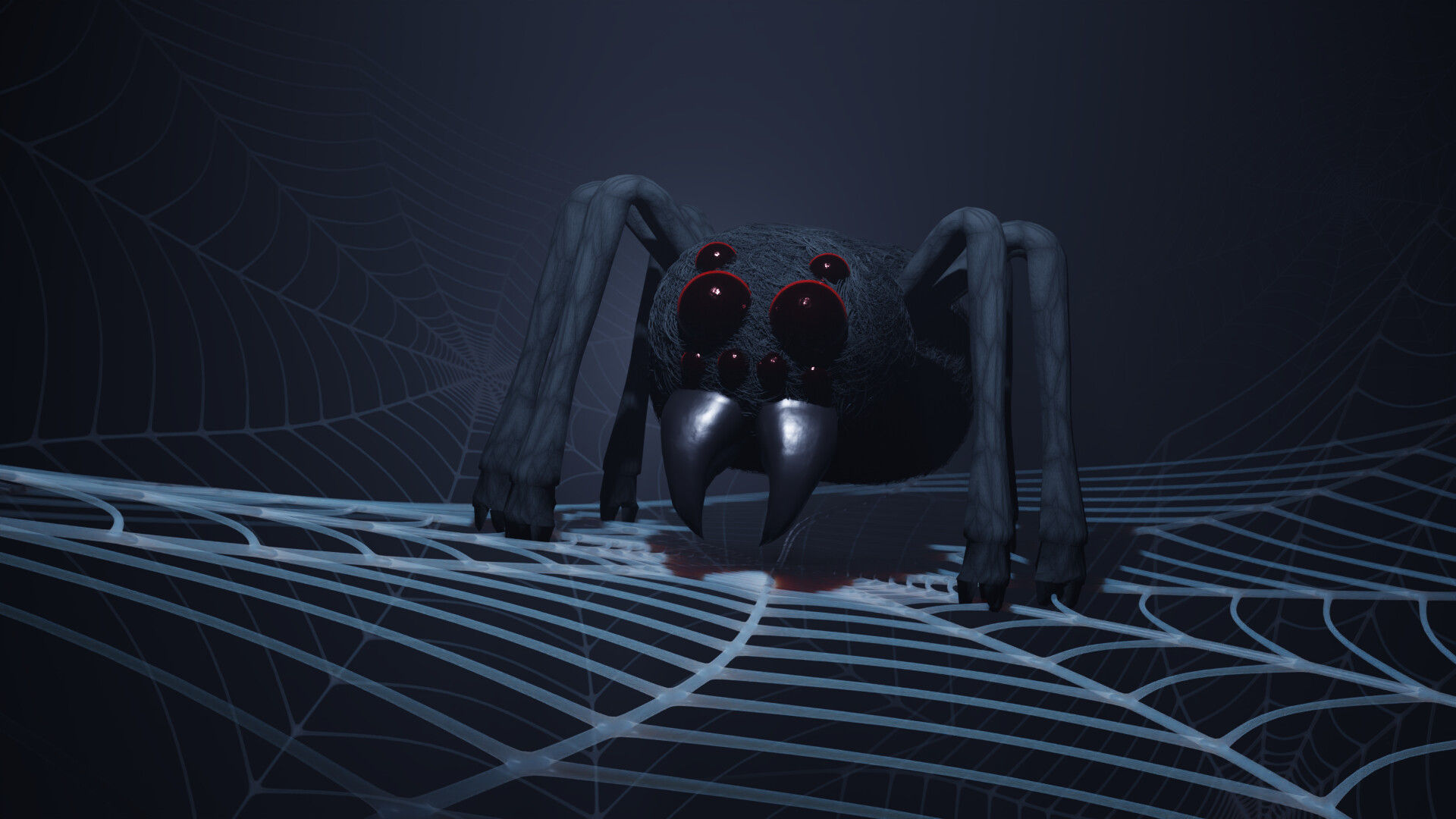 Wallpaper #aTNBM5MBcgDP3FvJcqoo325 Artstation 3D Stylised Spider