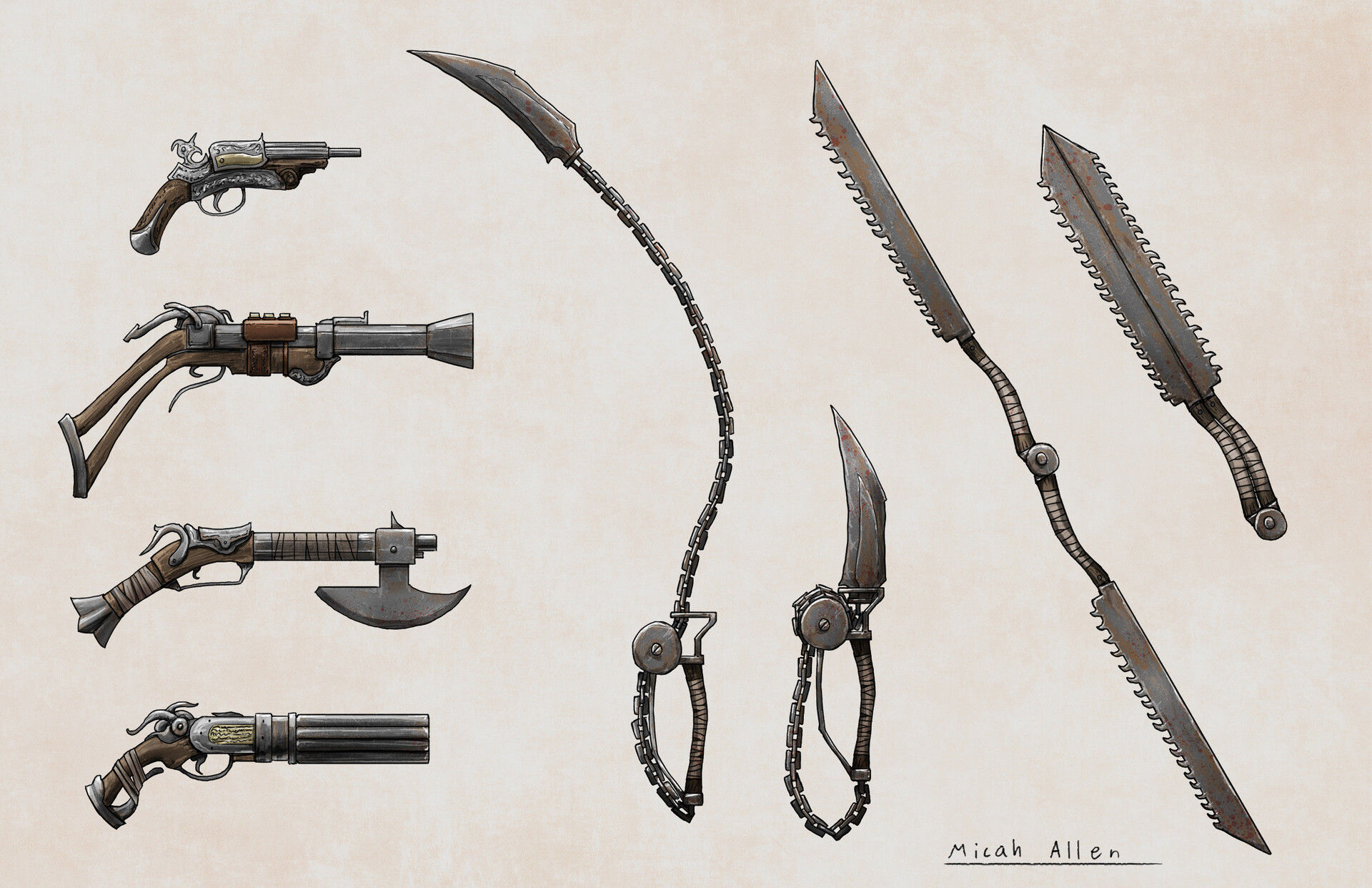 Wallpaper #7xowUJMB1yWOL4qgNn_e287 Bloodborne Weapons