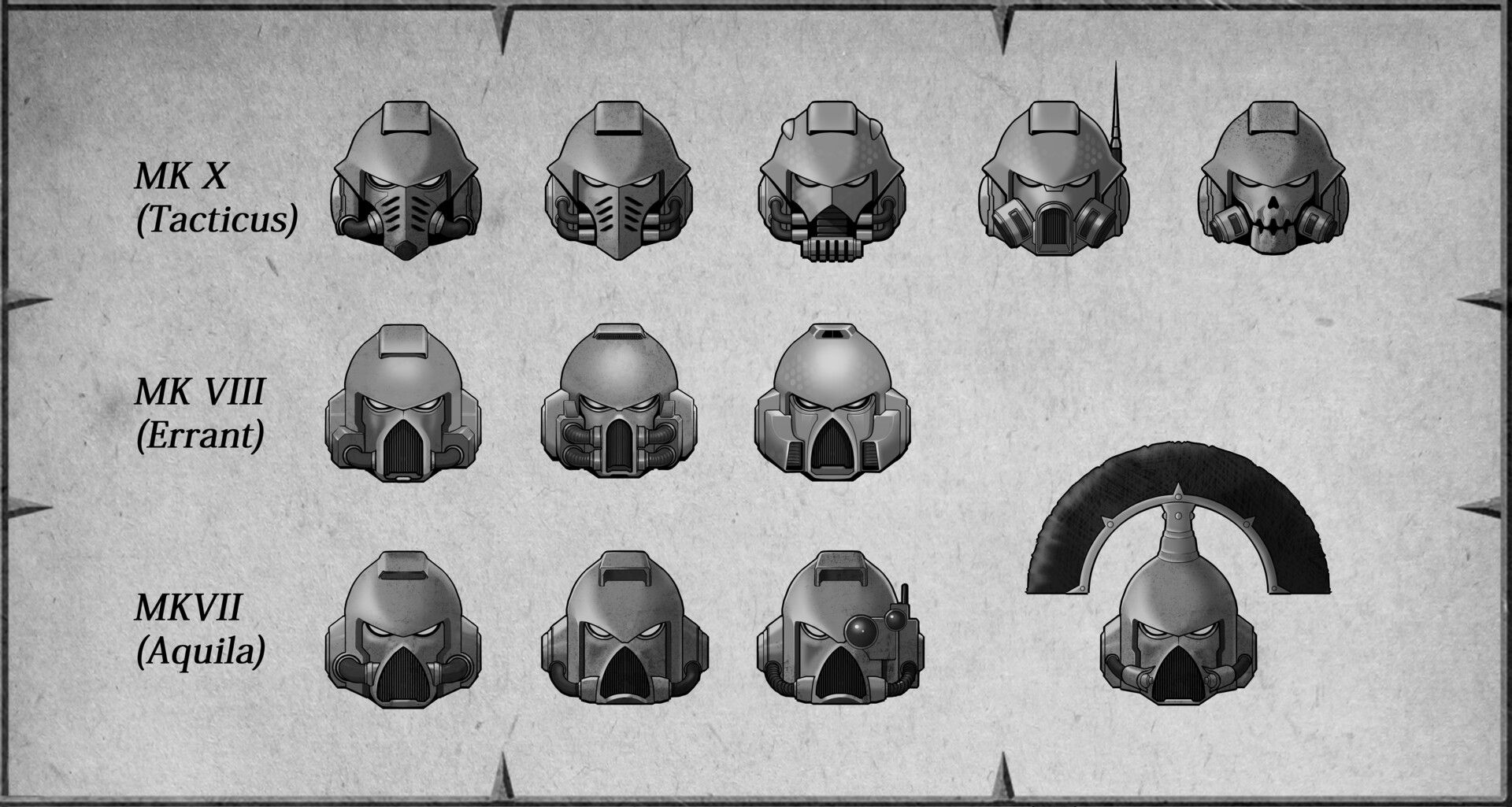 Wallpaper #2BGgM5MBXrlMTfB5u0qk135 Space Marine Helmet Marks