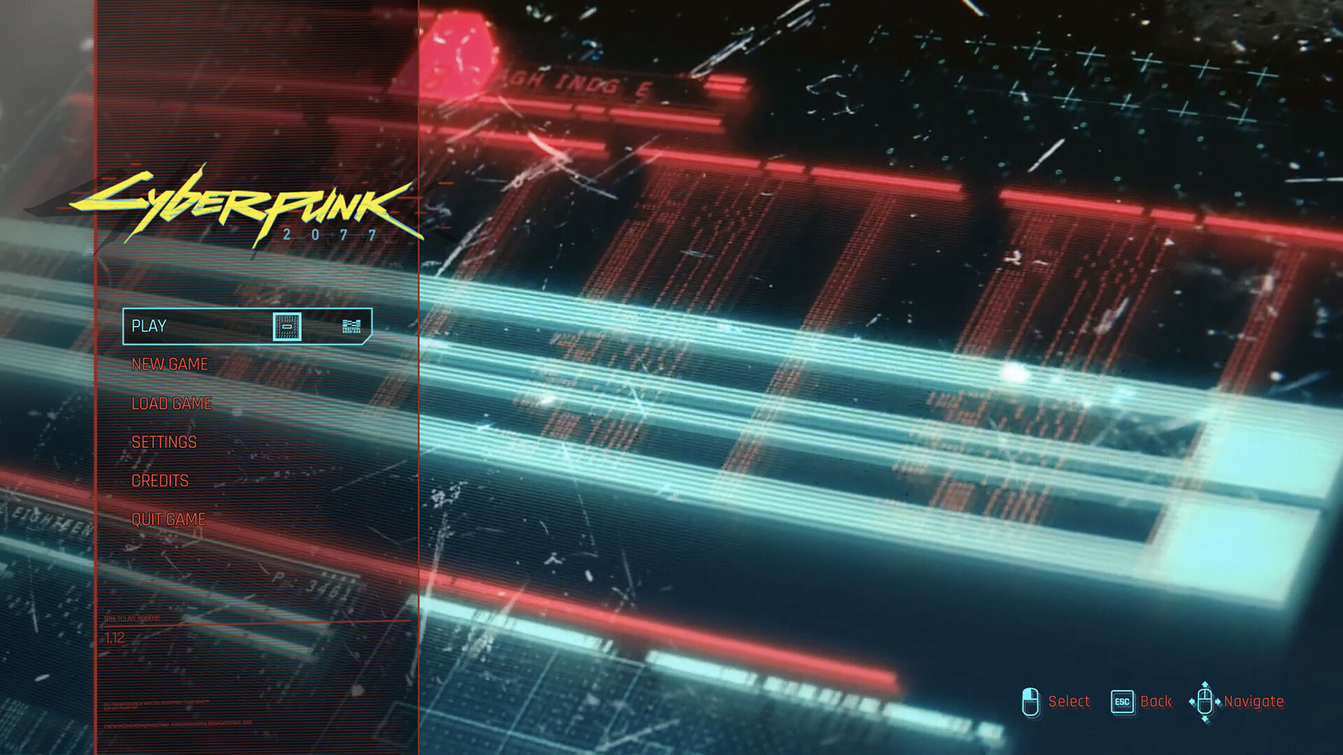 Wallpaper #DMnhjpcB-VVLIetl22sH164 Axel Louarn Cyberpunk 2077 Main Menu Ui