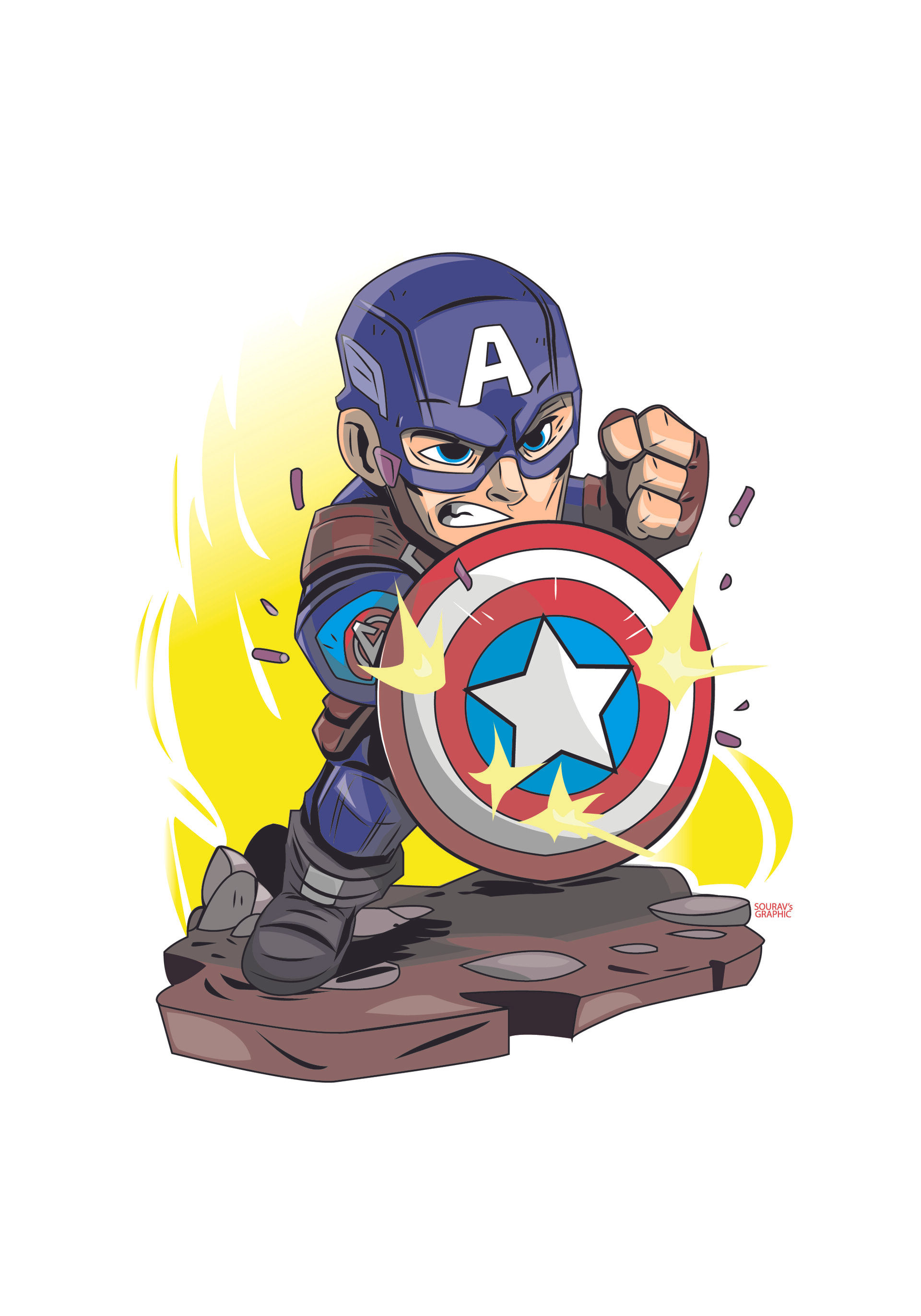 Wallpaper #pGePCJMBSpphPi3-s8u2217 Artstation Captain America