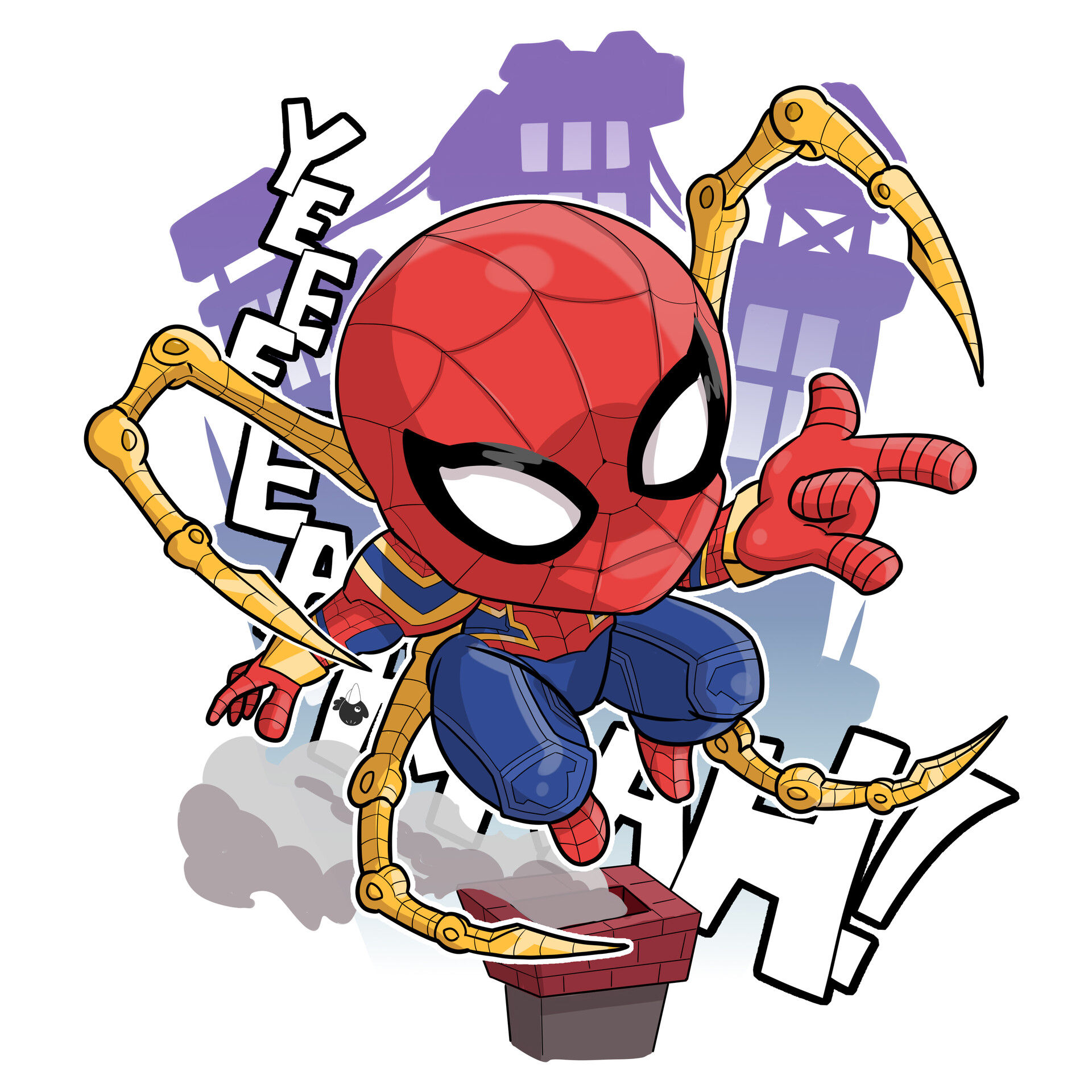 Wallpaper #IlZZepcBsd6xcFiEjdzw5 Cute Chibi Spiderman