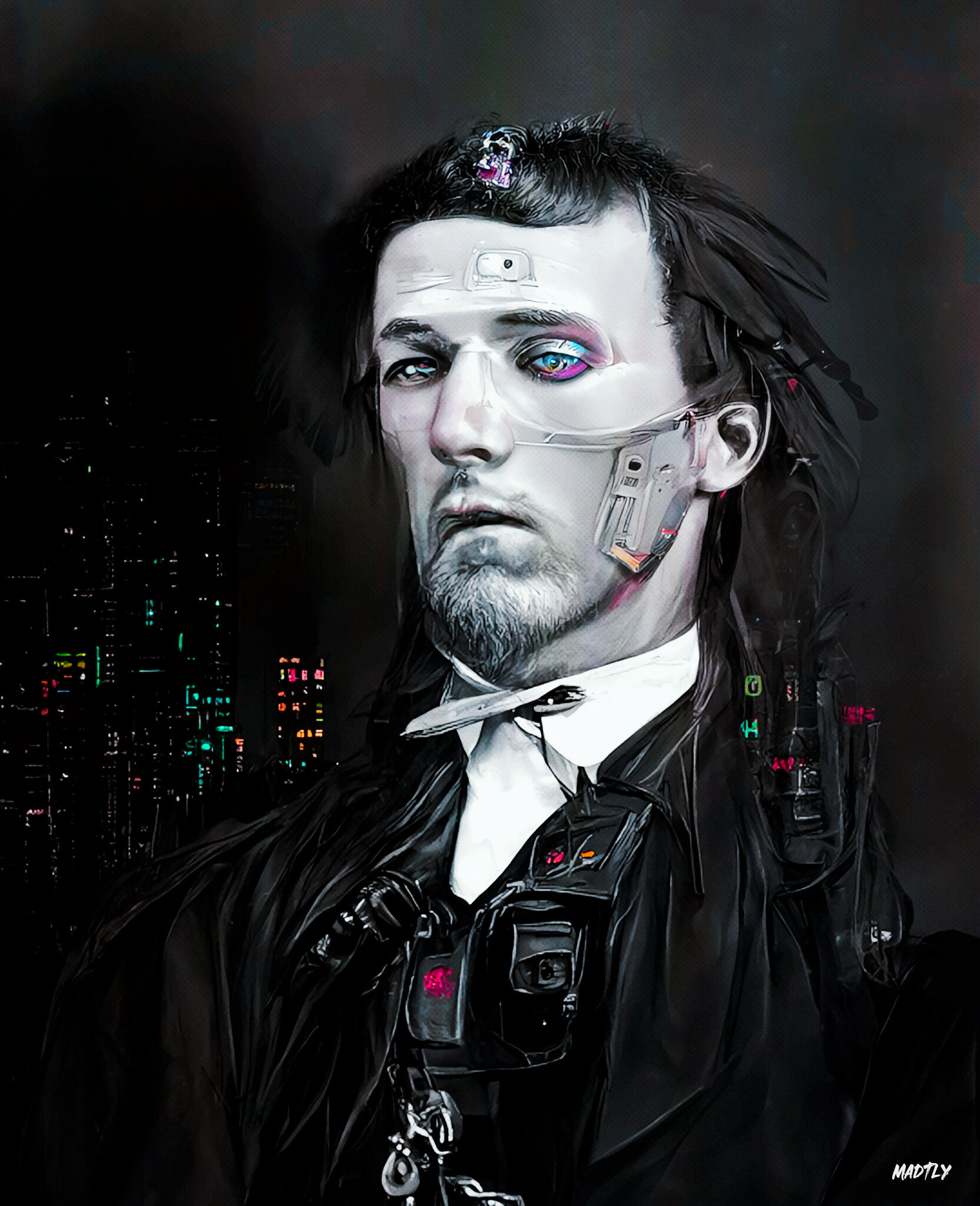 Wallpaper #o30w8Y4Bnwiau_P6OAgm14 Artstation the Cyberpunk Outlaws