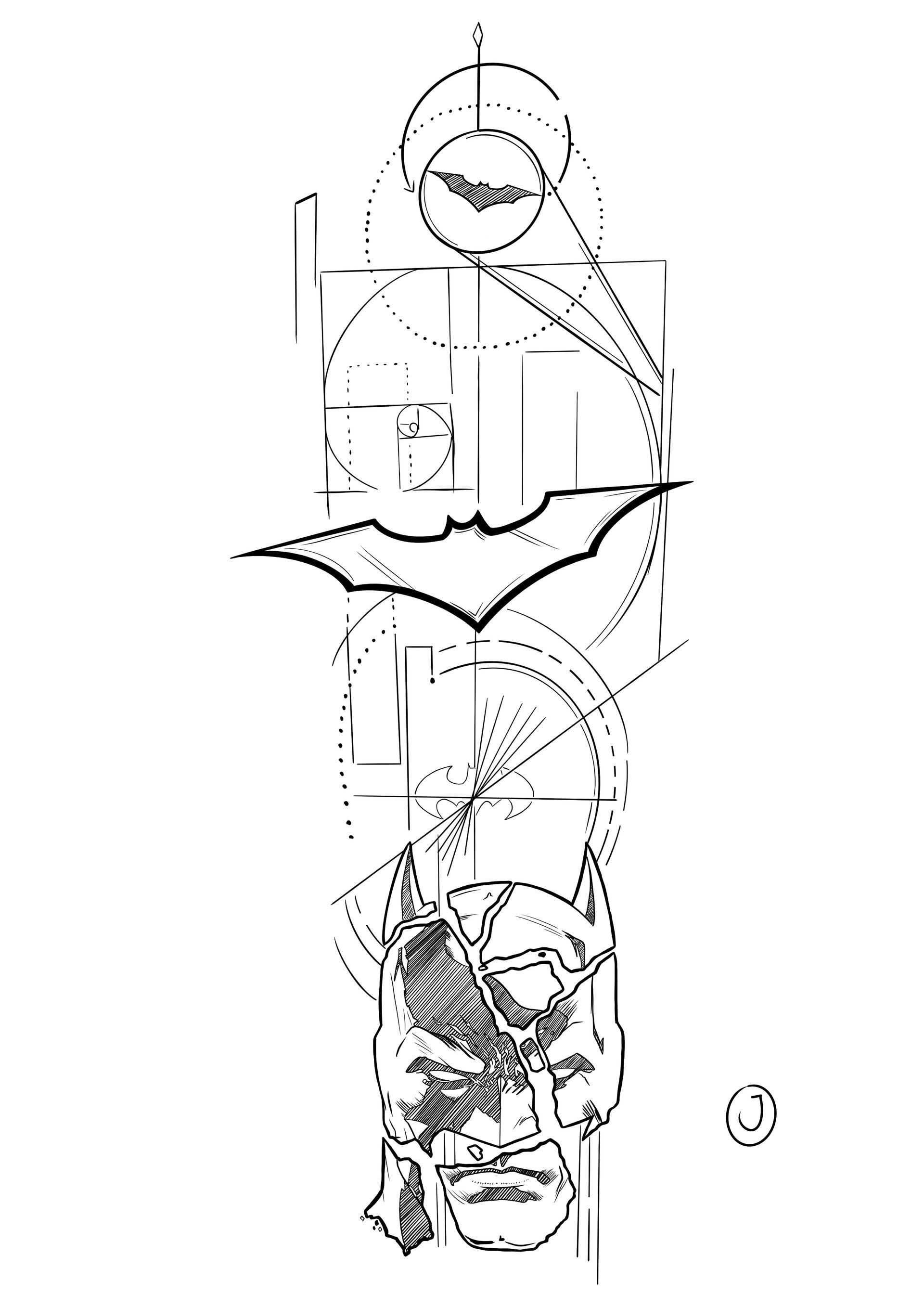 Wallpaper #r52DZ5cBkAG5jTCHurM_34 Batman Tattoo Ideas