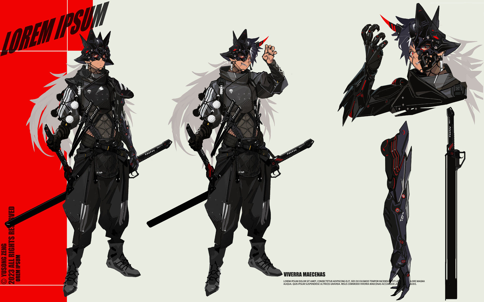 Wallpaper #ufvug5cBx-Hc5Y201a7E167 Artstation Ninja Wolf