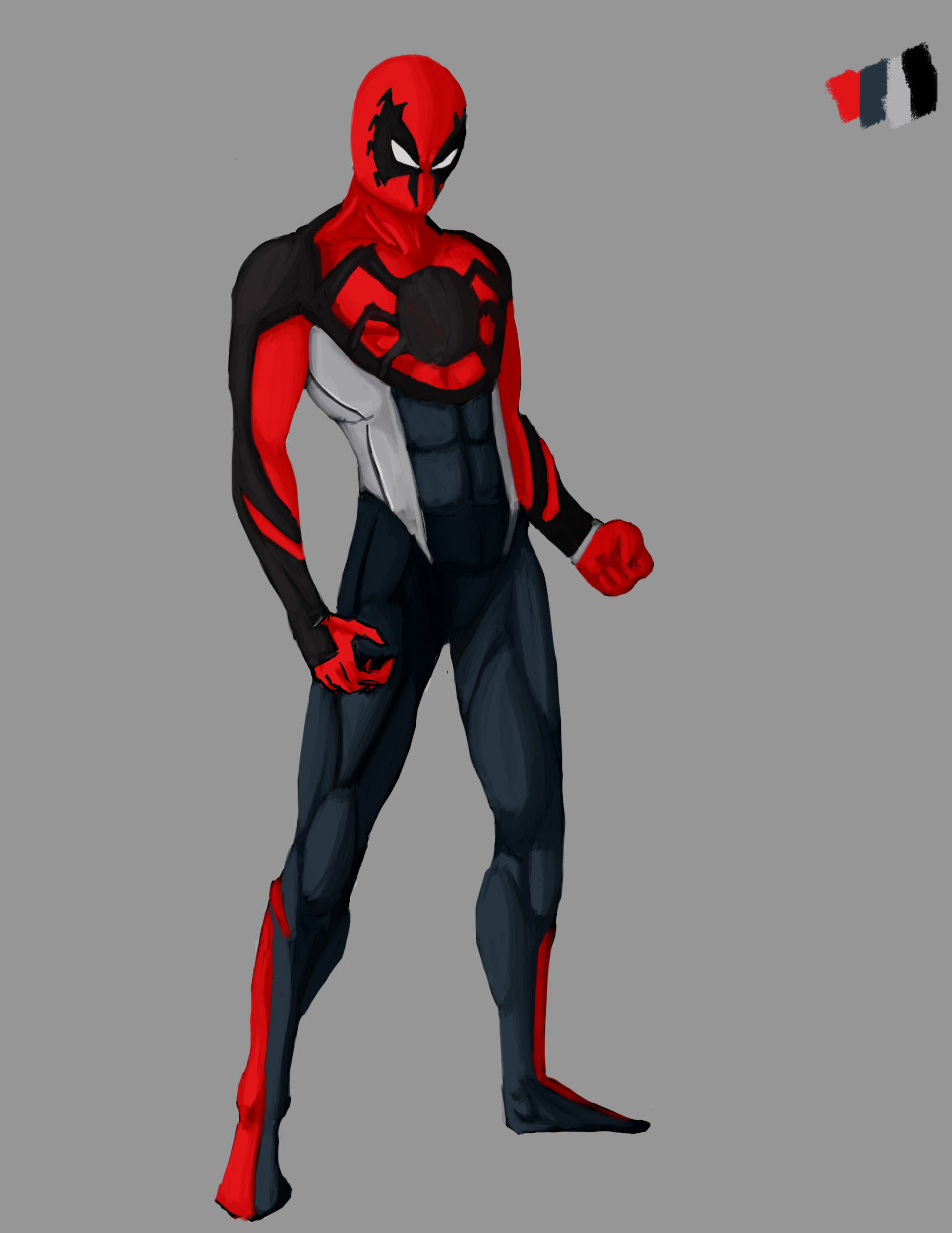 Wallpaper #sxmyE48BtGB6xQ78omZk53 Artstation Spider Man Costume Concept