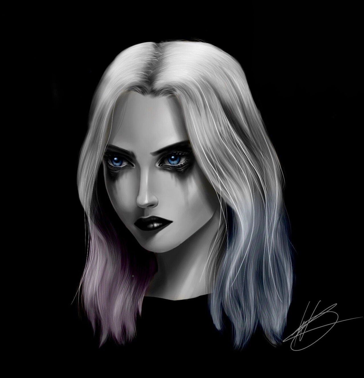 Wallpaper #YWcr-5IBSpphPi3-CZPD370 Artstation Harley Quinn