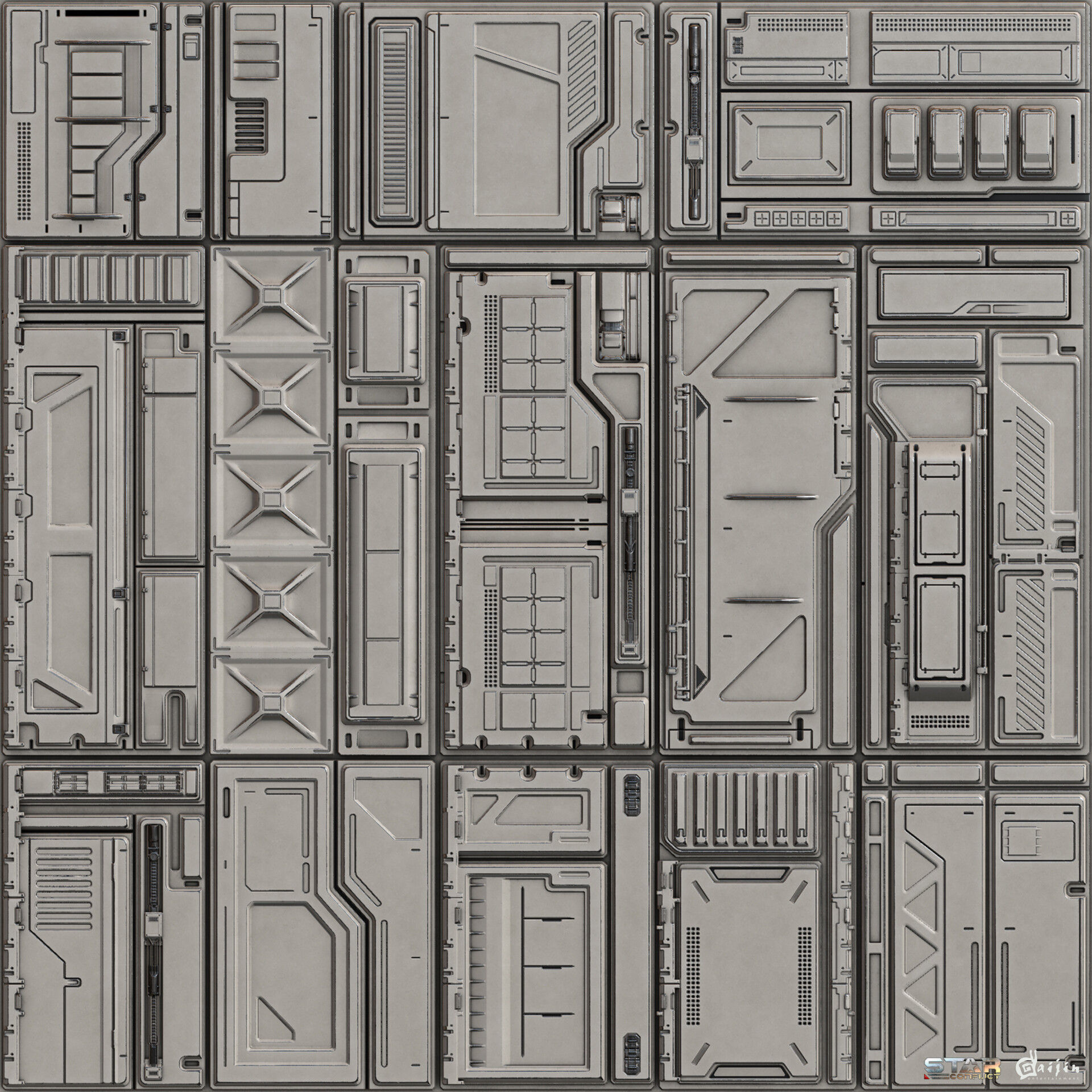Wallpaper #sGf07JIBSpphPi3-g1XU1 Sci Fi Panel Texture Image to U
