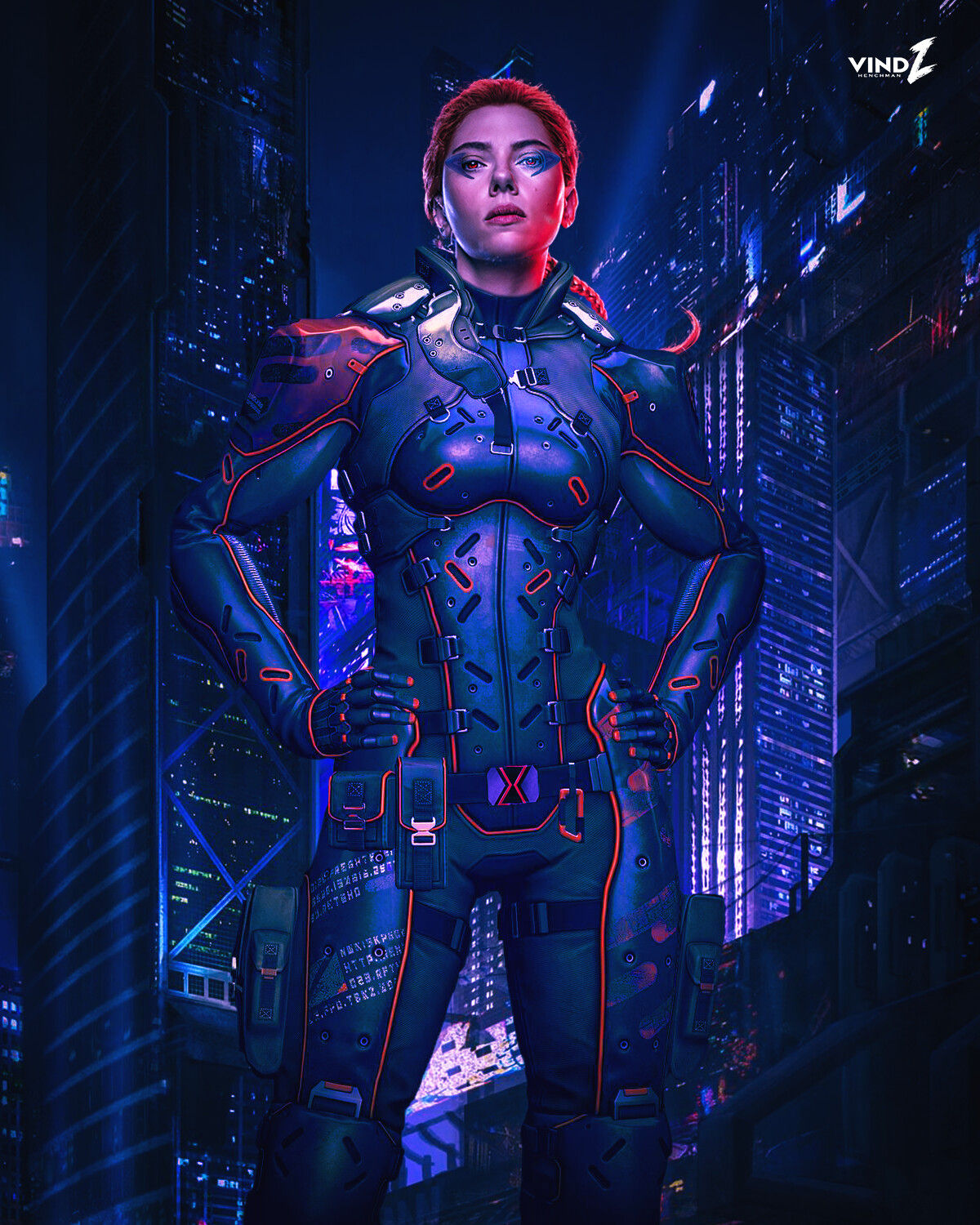 Wallpaper #3hm5Ao8BtGB6xQ78dEqE27 Artstation Cyberpunk 2077 Black Widow