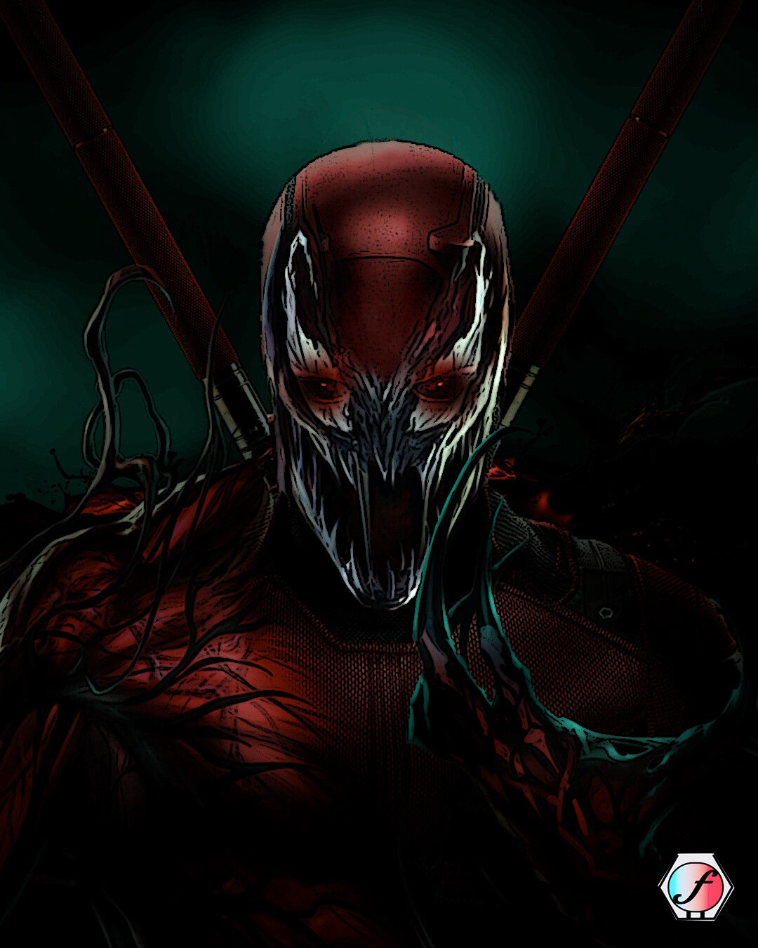 Wallpaper #jWgOF5MBSpphPi3-qA1h1 Artstation Carnage X Daredevil