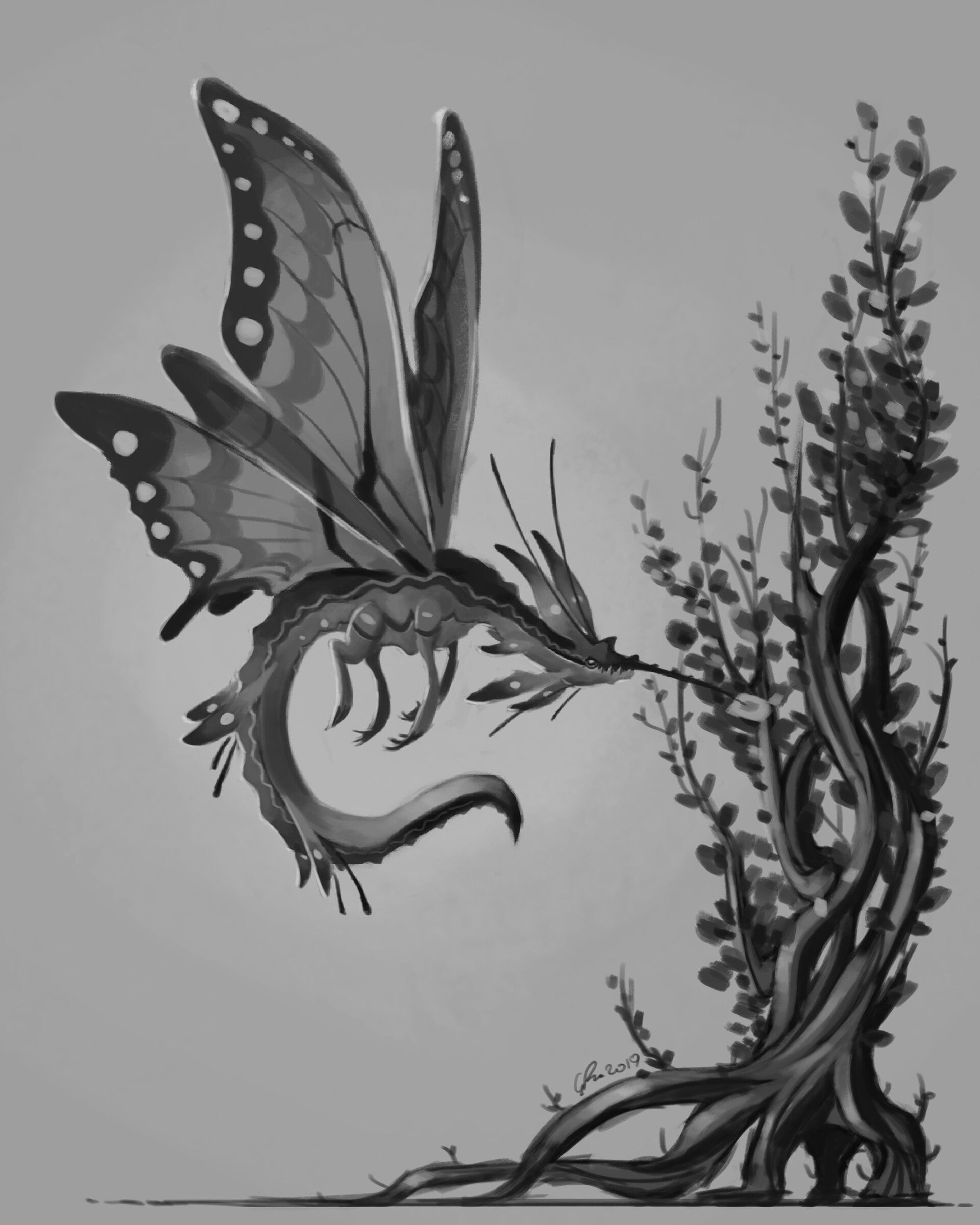Wallpaper #6WeyDJMBSpphPi3-DN-t186 Fairies and Dragons Art