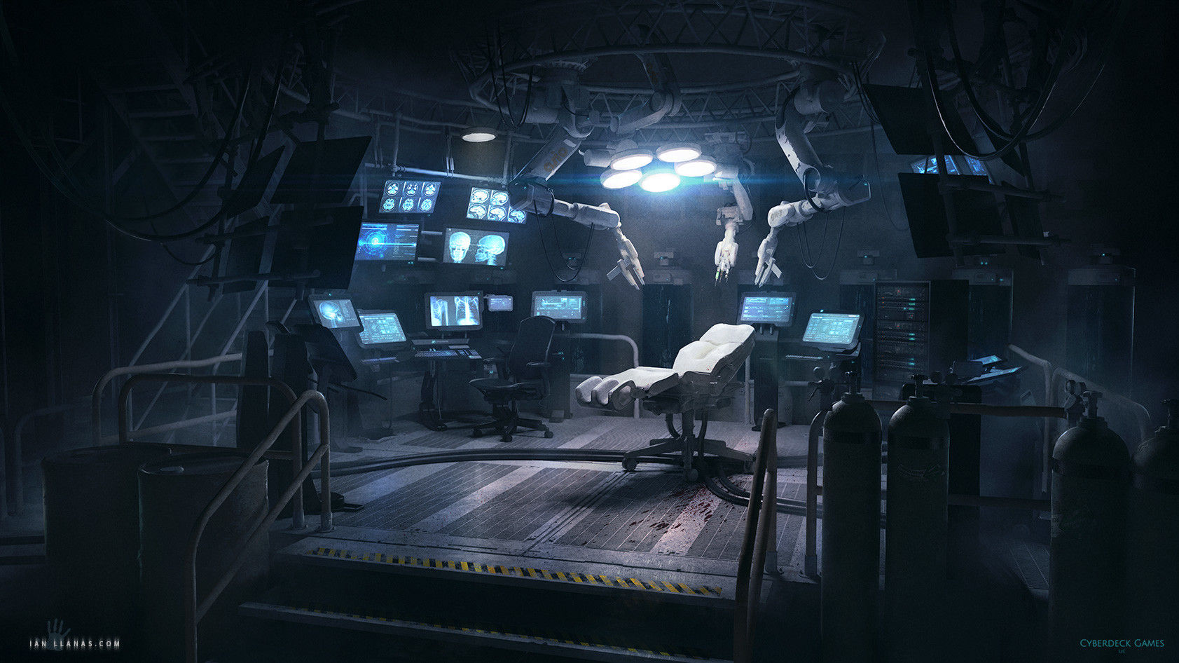 Wallpaper #pmd085IBSpphPi3-WnWB252 Artstation Cyber Surgery
