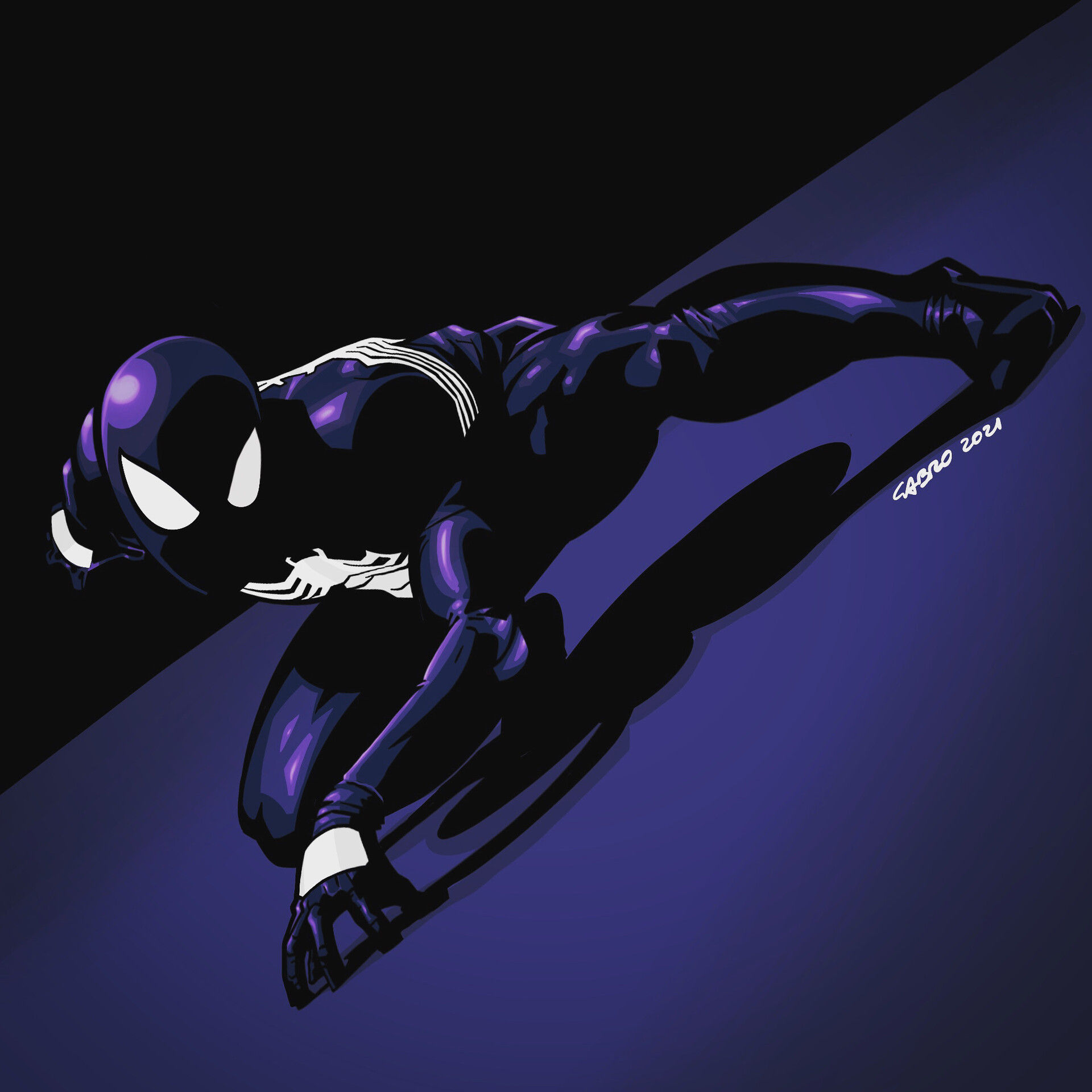 Wallpaper #rzNLM5MBcgDP3FvJ2apw356 Artstation Symbiote Spider Man