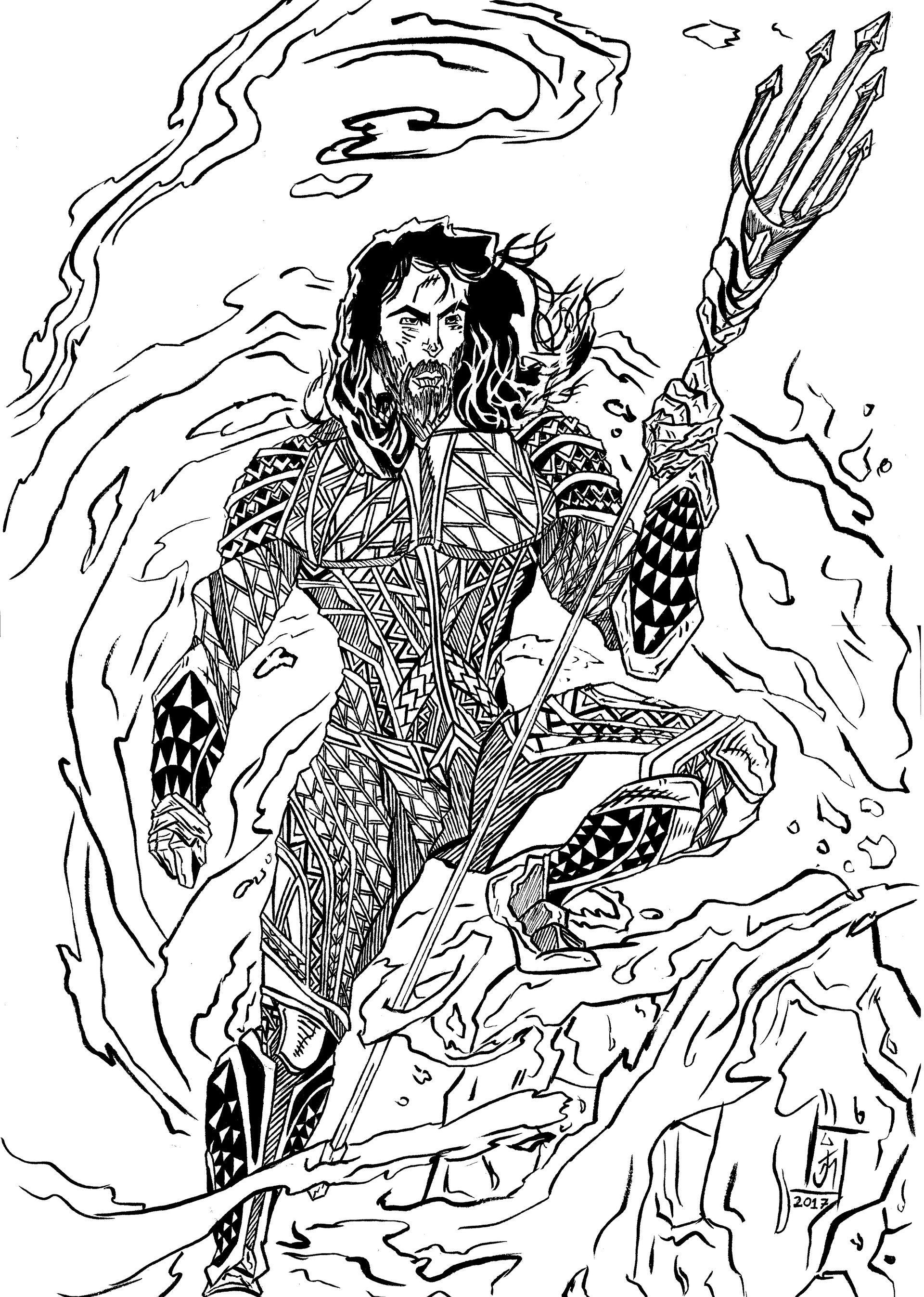 Wallpaper #909c6 Aquaman Coloring Pages Free Coloring Pages Wonder Day Coloring