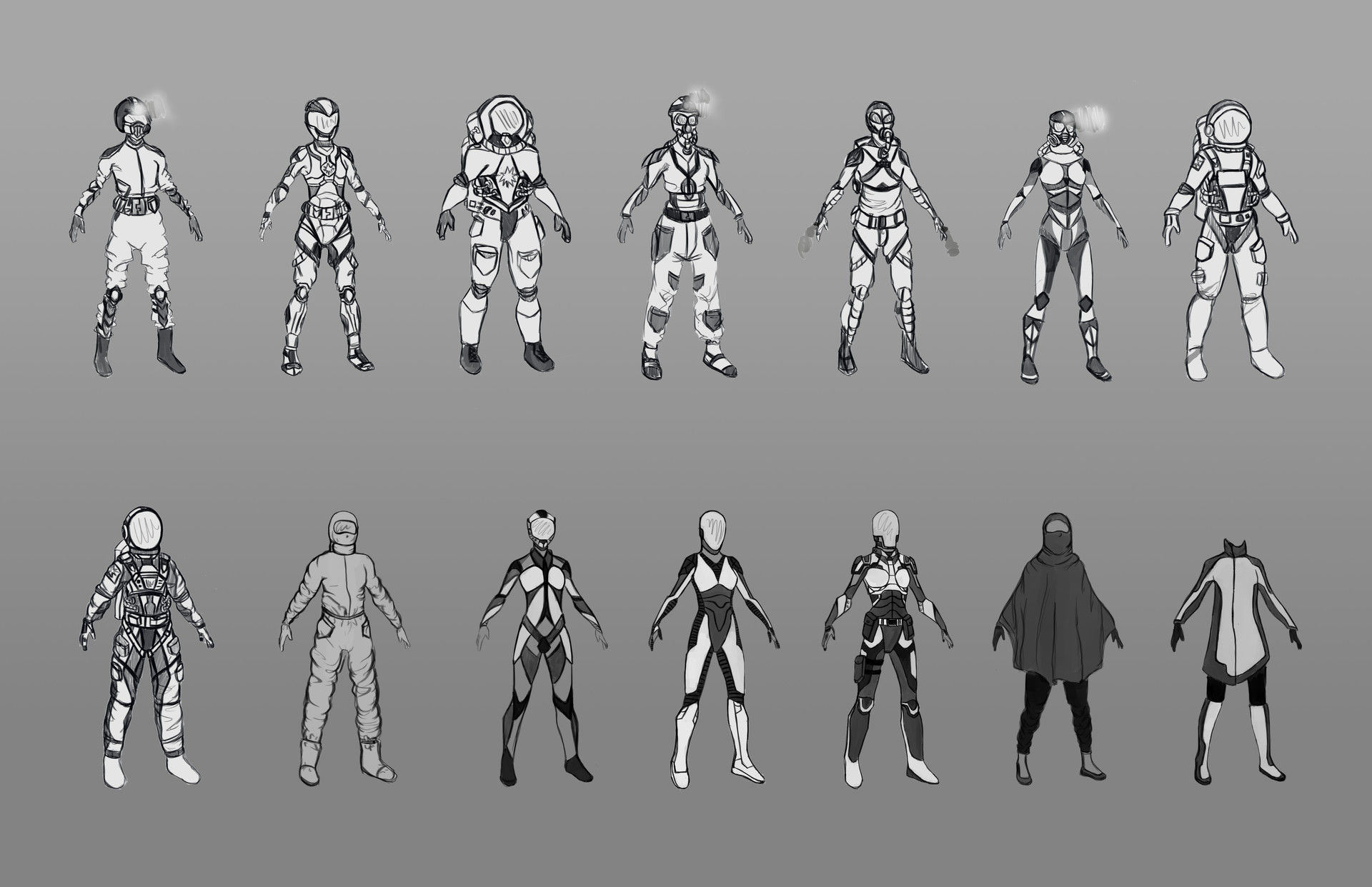 Wallpaper #u2hUIpMBSpphPi3-jDKc84 Artstation Space Suit Concepts