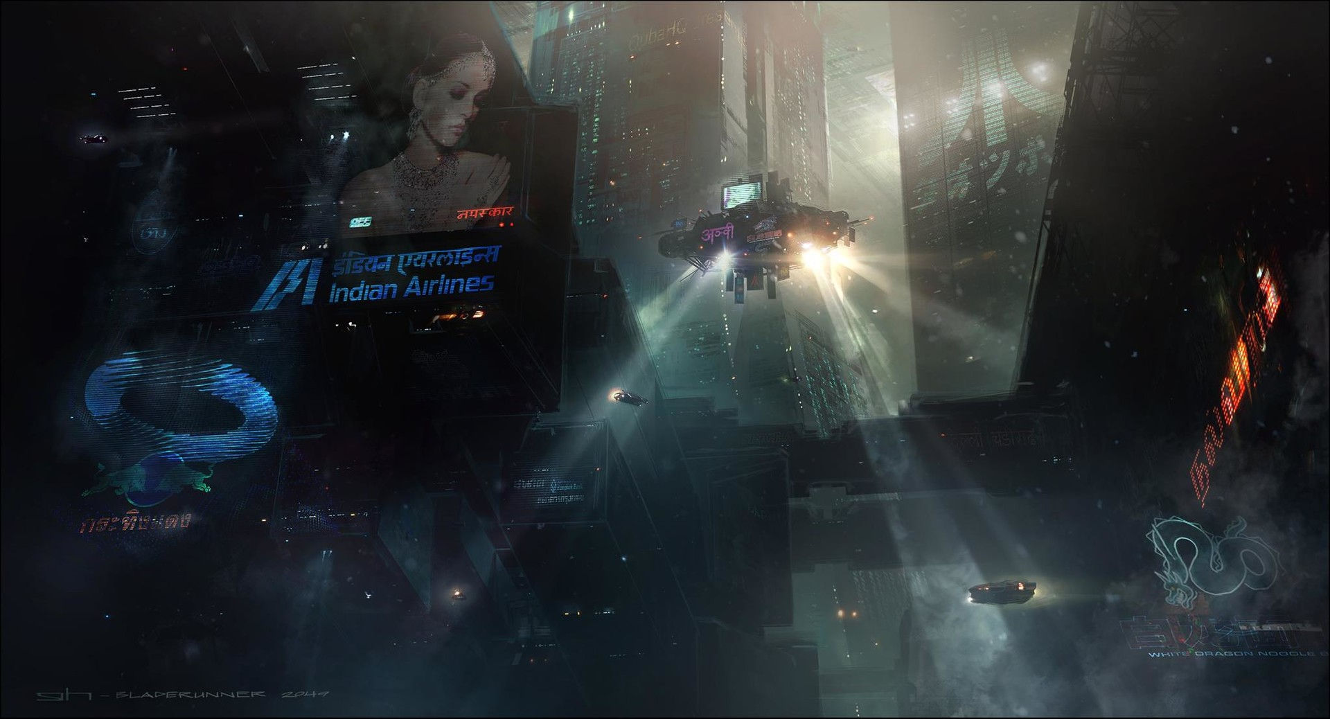 Wallpaper #zUKvPZMBOBpx0NhmJcX9183 Artstation Blade Runner 2049 Concept Art