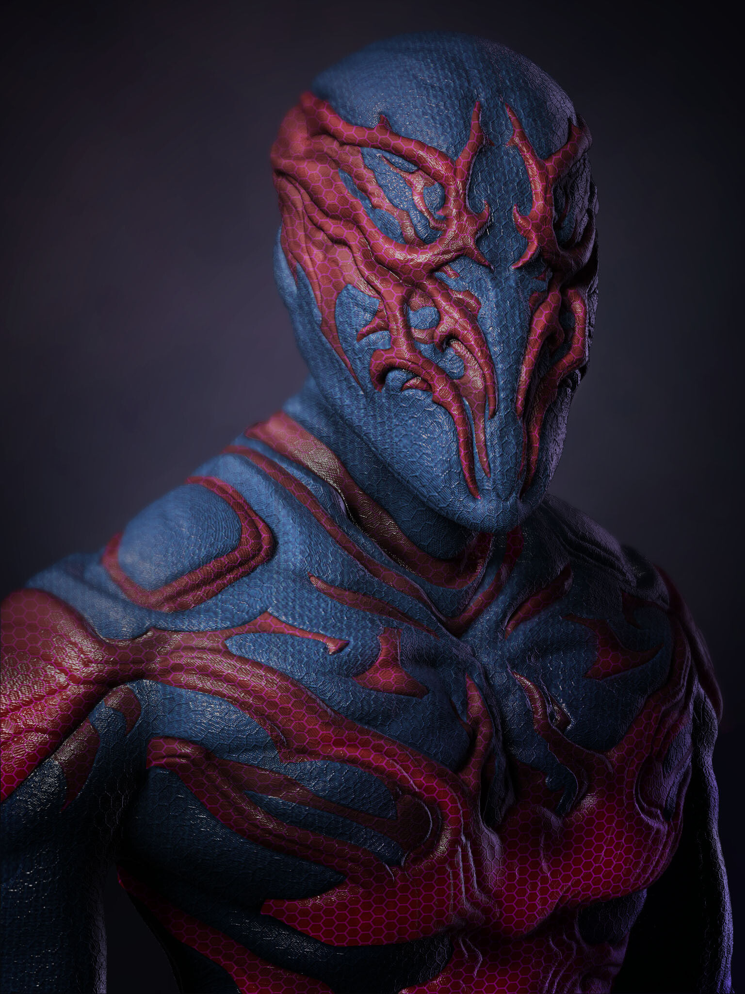 Wallpaper #ARlgE48BtGB6xQ78rGYs1 Artstation Spiderman 2099 Redesign