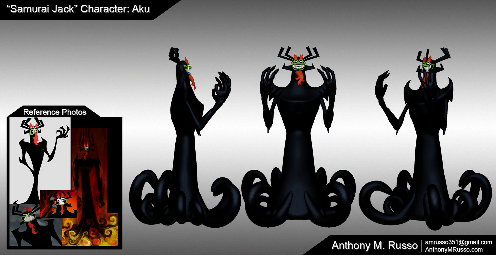 Wallpaper #LQPxZZMBpyOg8YnEktpT89 Artstation Samurai Jack Aku