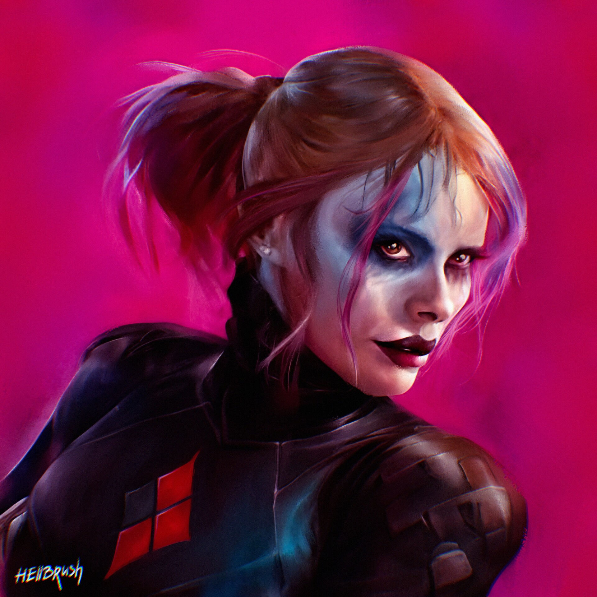Wallpaper #YWcr-5IBSpphPi3-CZPD223 Artstation Sketch Harley Quinn November 21th 2022