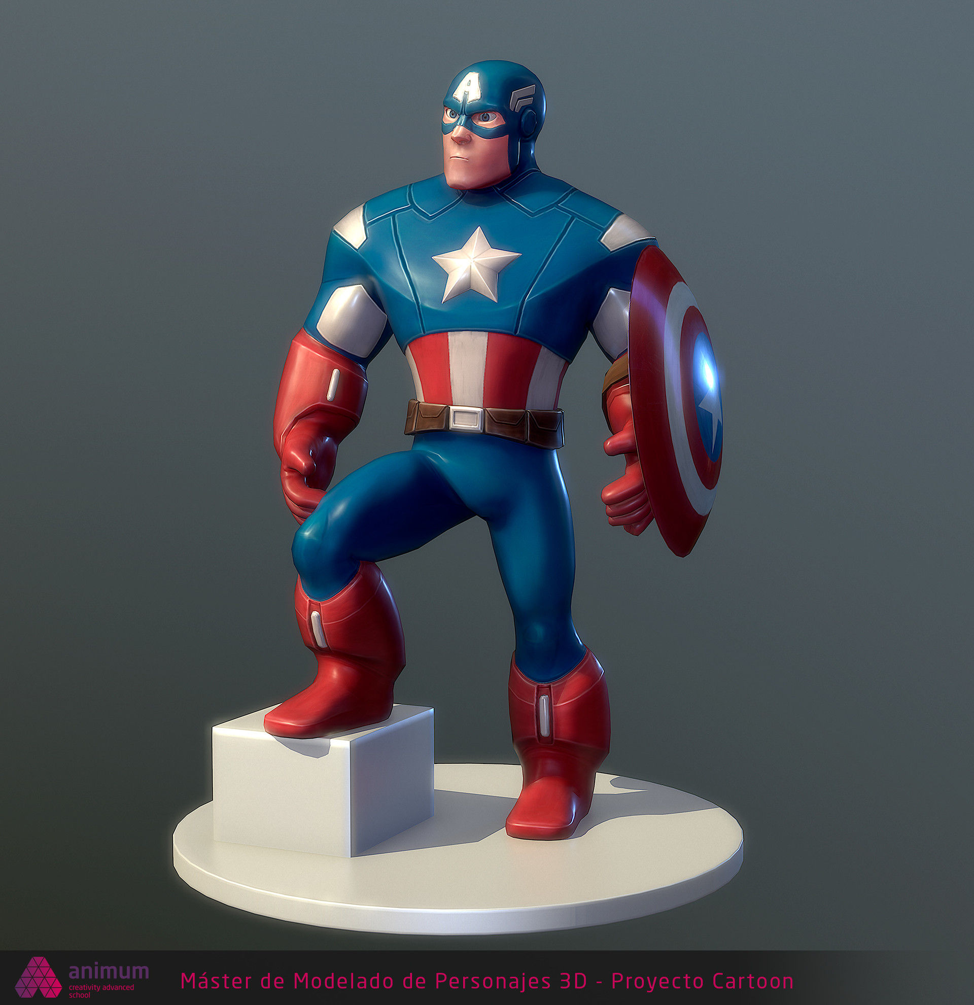 Wallpaper #TX0y844Bnwiau_P6RAyL50 Leandro Castagno Cartoon Captain America