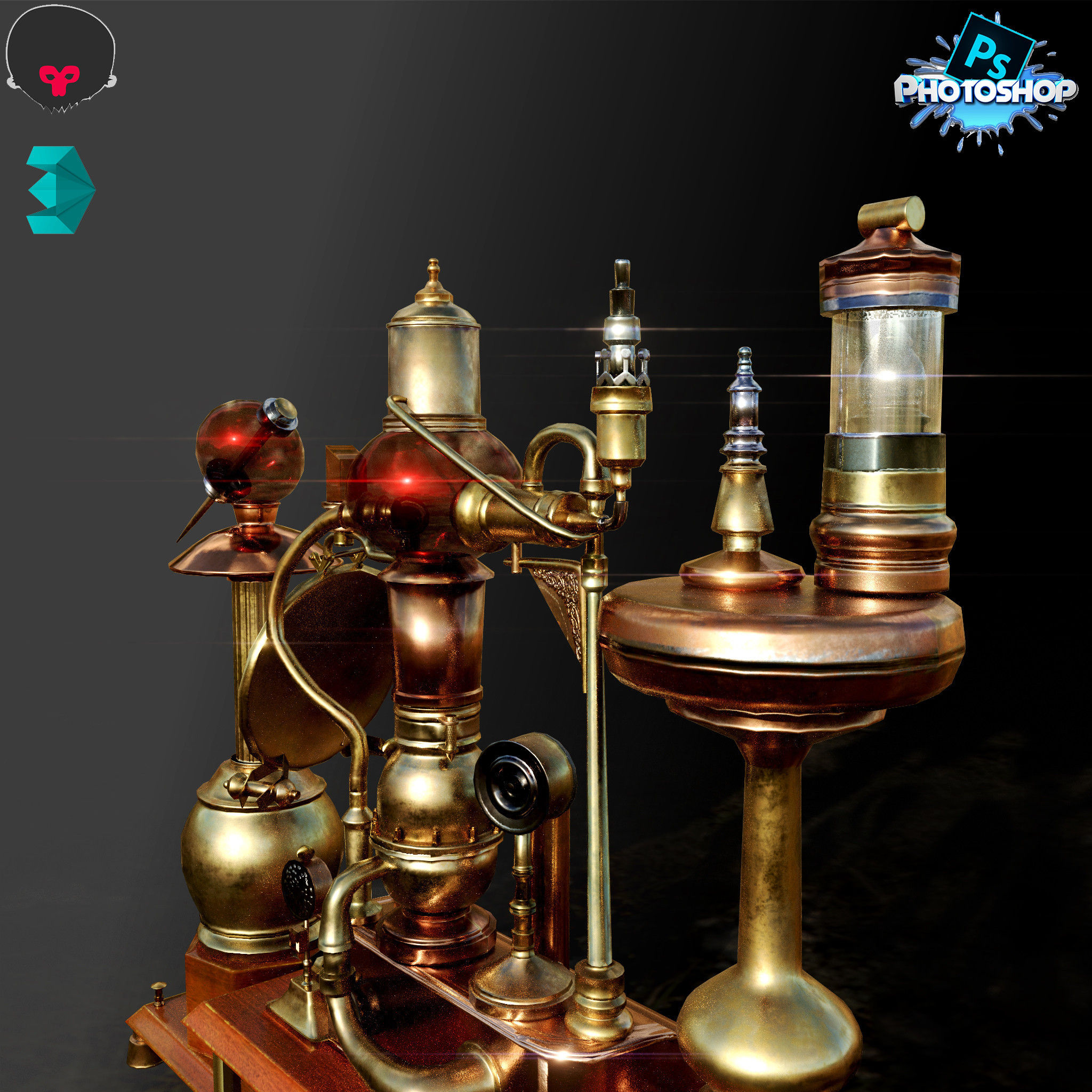 Wallpaper #3BkEF48BtGB6xQ78RG4Z8 Game Art Learning Platform Steampunk Contraptions Machines