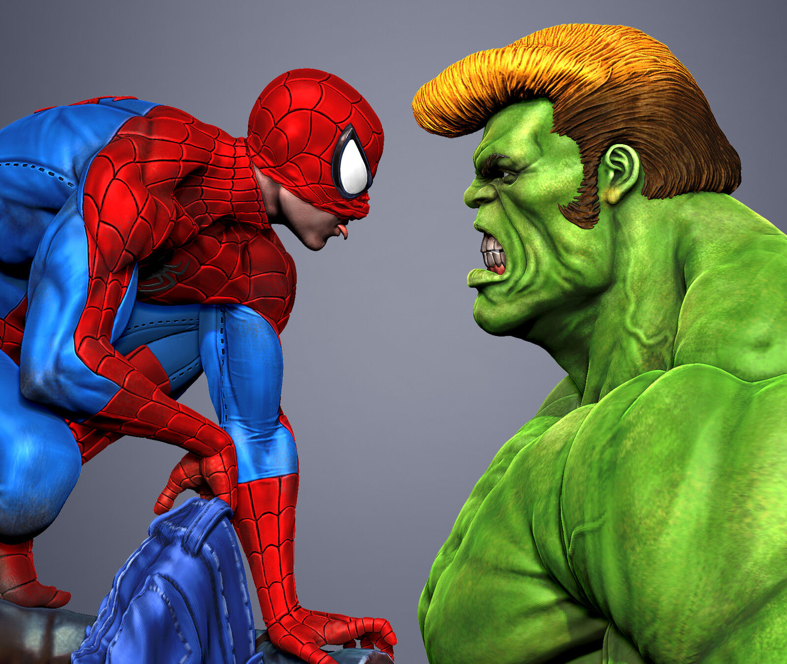 Wallpaper #lX0F9Y4Bnwiau_P6KBEk26 Groten Spider Man vs Hulk