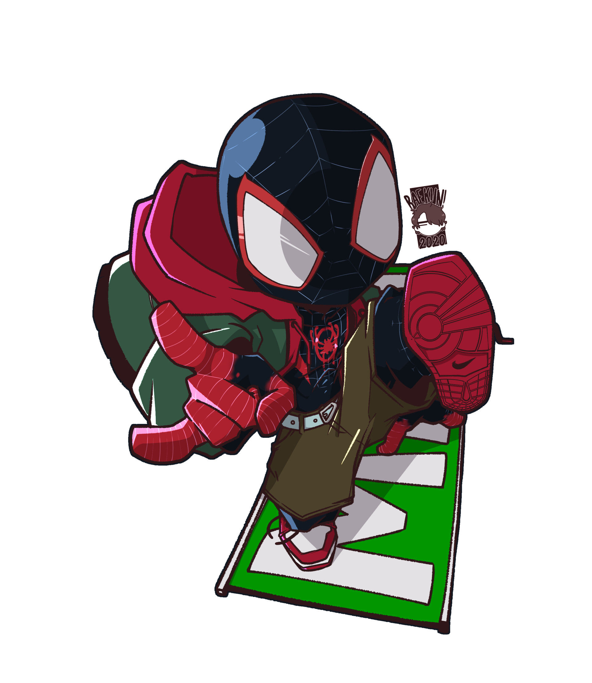 Wallpaper #r2jGFpMBSpphPi3-KwzW104 Artstation Marvel Chibi