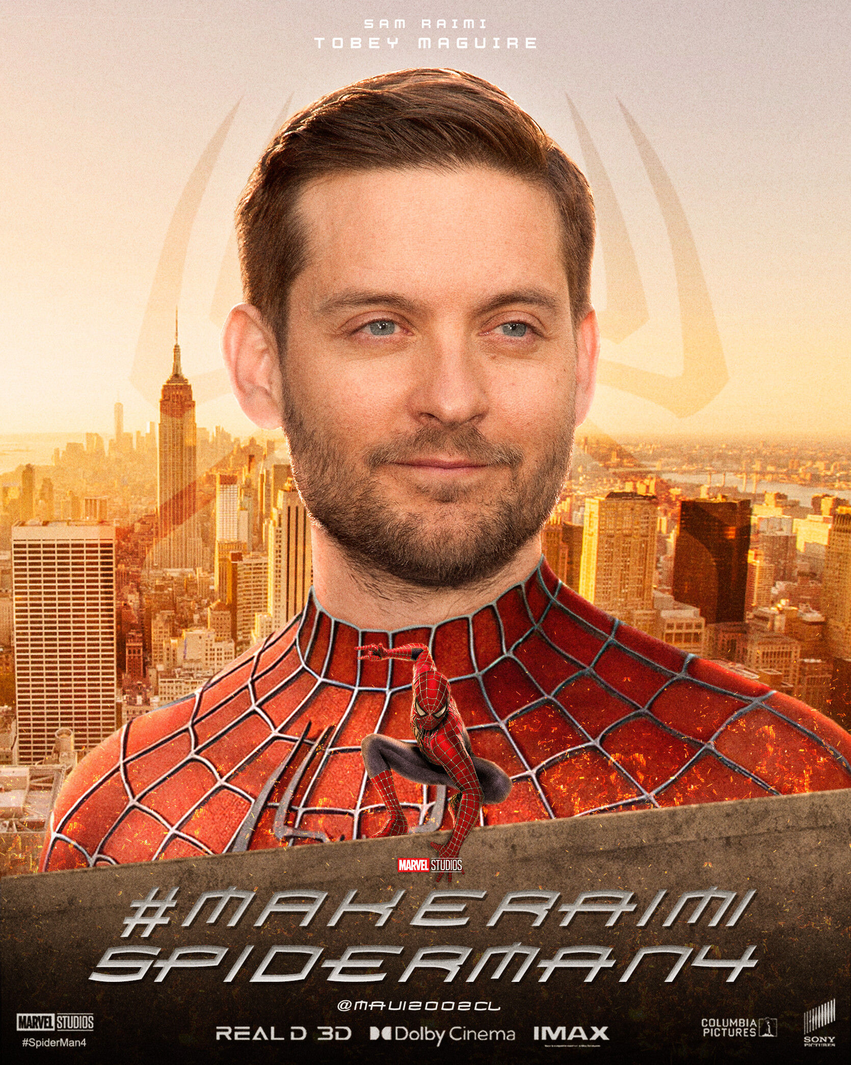 Wallpaper #zBkeDo8BtGB6xQ78Q1ib56 Artstation Fan Art Spider Man 4 Tobey Maguire Sam Raimi