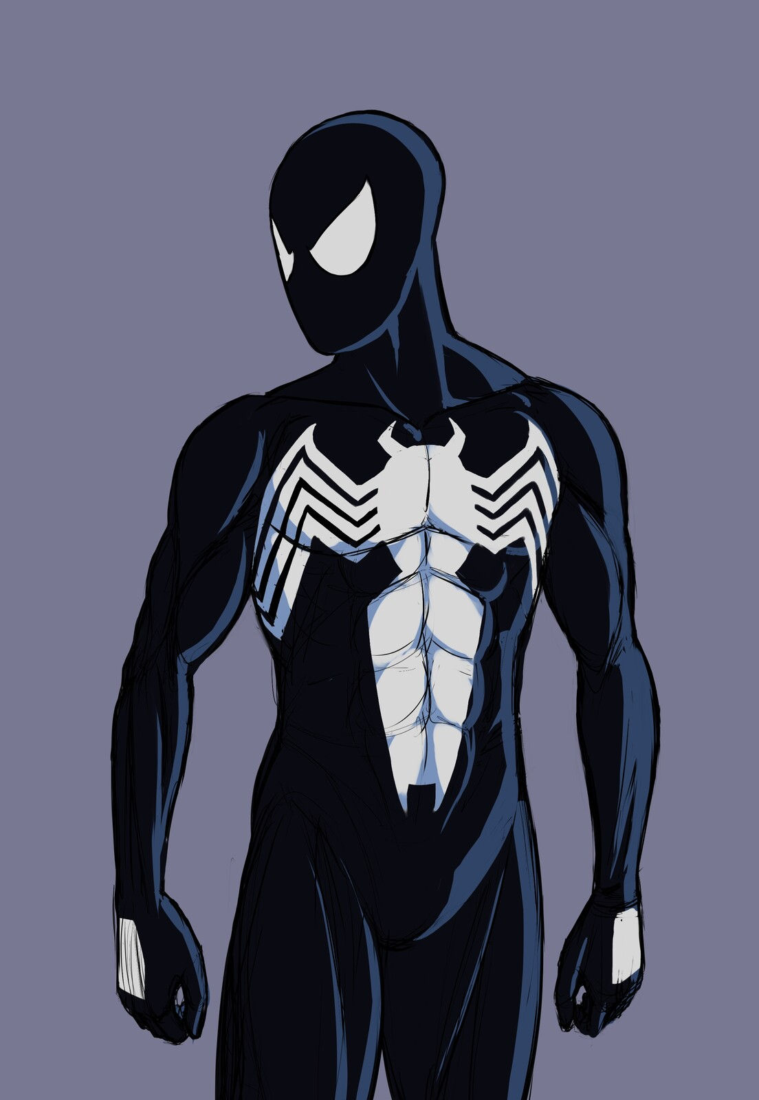 Wallpaper #GGhpGpMBSpphPi3-SRw7188 Robin Damalric Spider Man Symbiote Suit