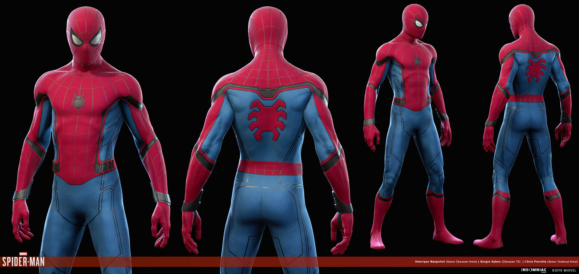Wallpaper #hX1M8o4Bnwiau_P6QQu44 Henrique Naspolini Marvels Spider Man Stark Suit