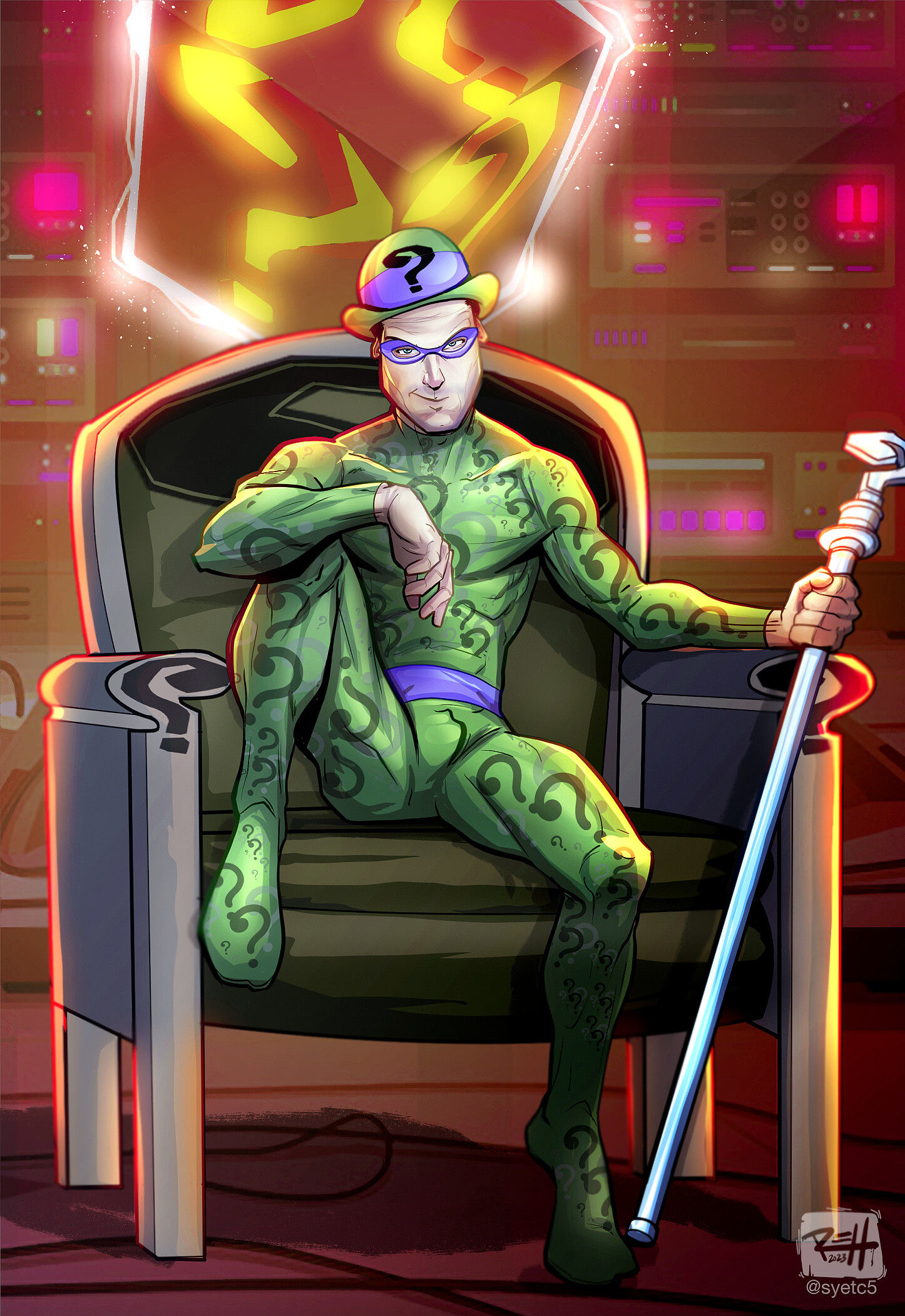 Wallpaper #Cf_SapMB3lSXT3zUreez243 Artstation Riddler