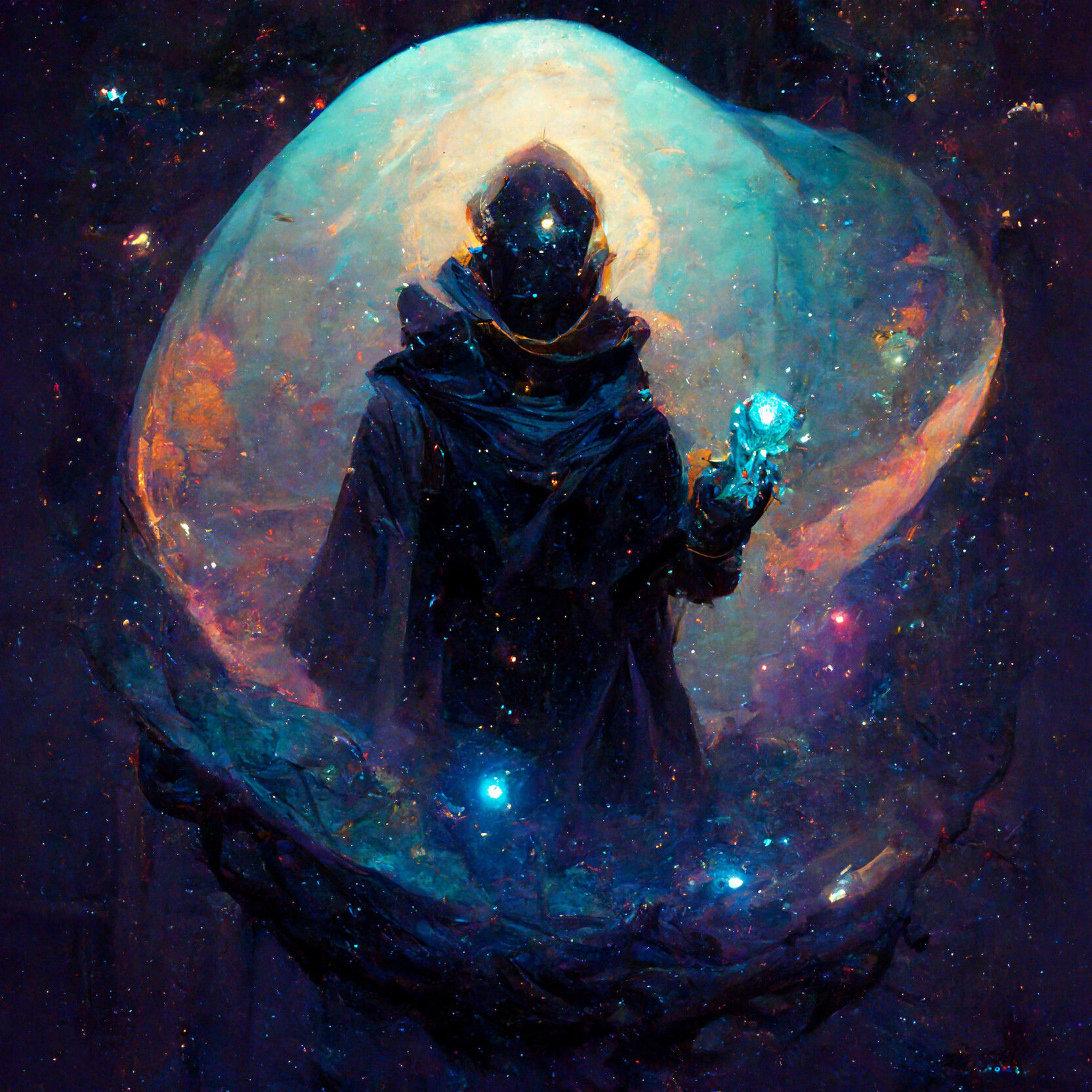 Wallpaper #OWhKI5MBSpphPi3-hTWj193 Artstation Cosmic Wizard