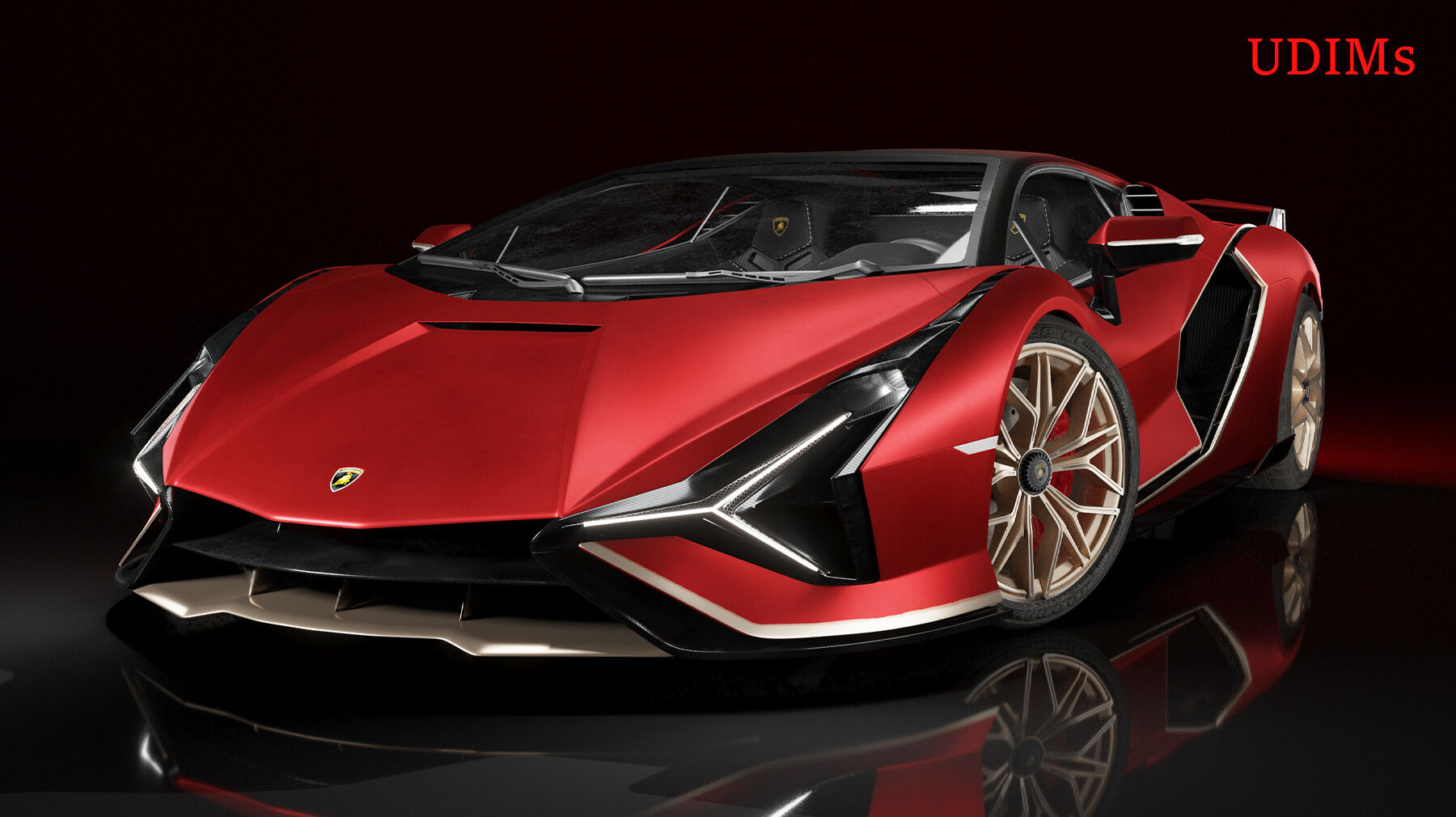 Wallpaper #2meb55IBSpphPi3-_DiQ204 Artstation Lamborghini Sian Fkp 37 Game Assets