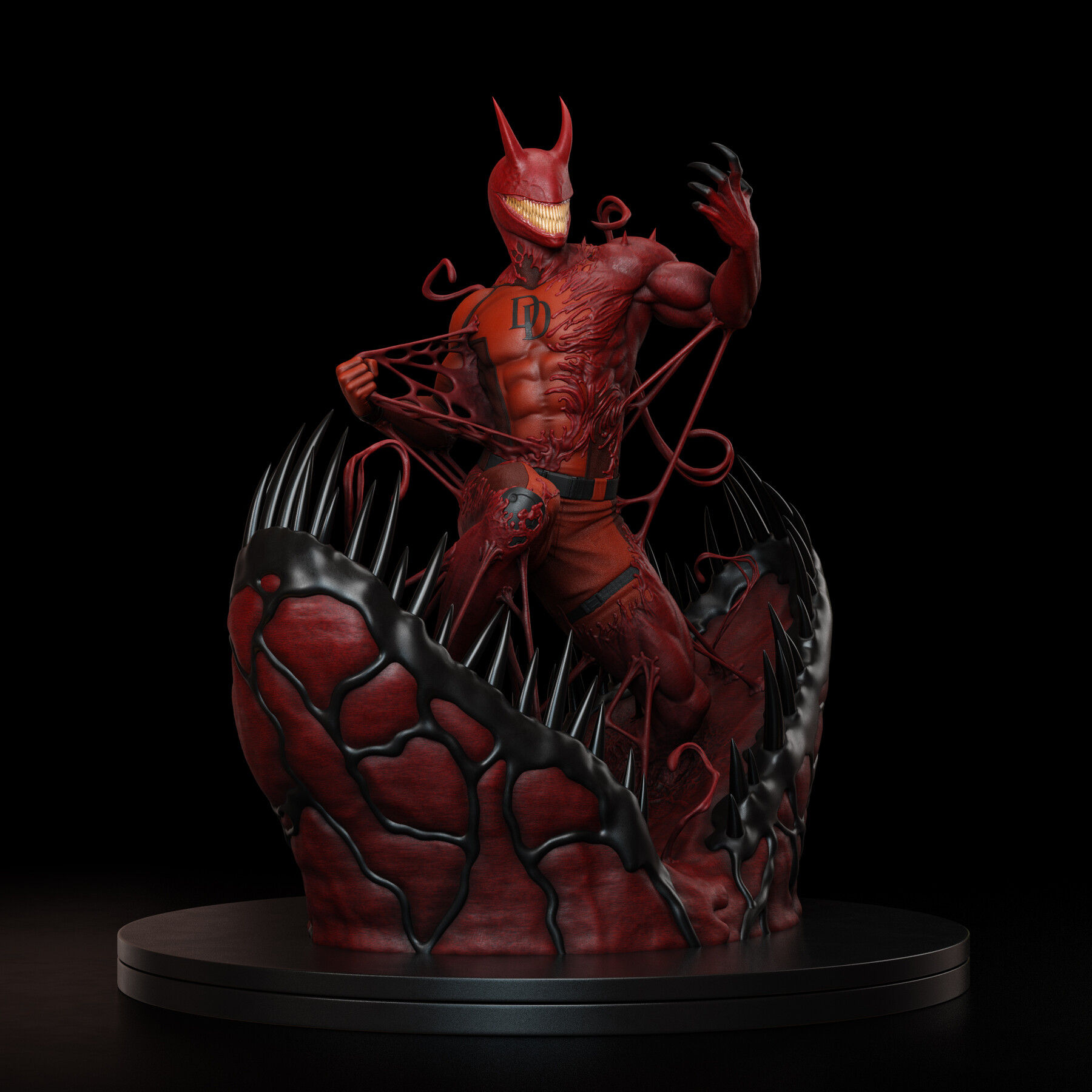 Wallpaper #jWgOF5MBSpphPi3-qA1h4 Symbiote Daredevil