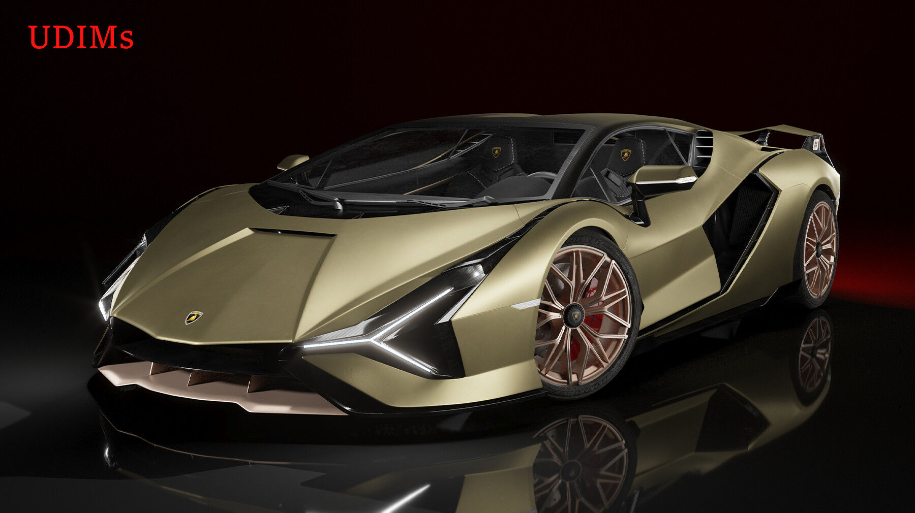 Wallpaper #2meb55IBSpphPi3-_DiQ226 Artstation Lamborghini Sian Fkp 37 Game Assets