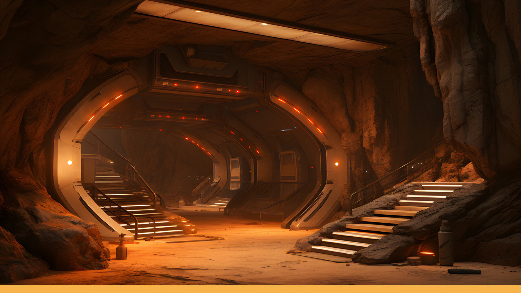 Wallpaper #F2gVHZMBSpphPi3-LCUb53 Artstation 303 Underground Sci Fi Bunker Artworks