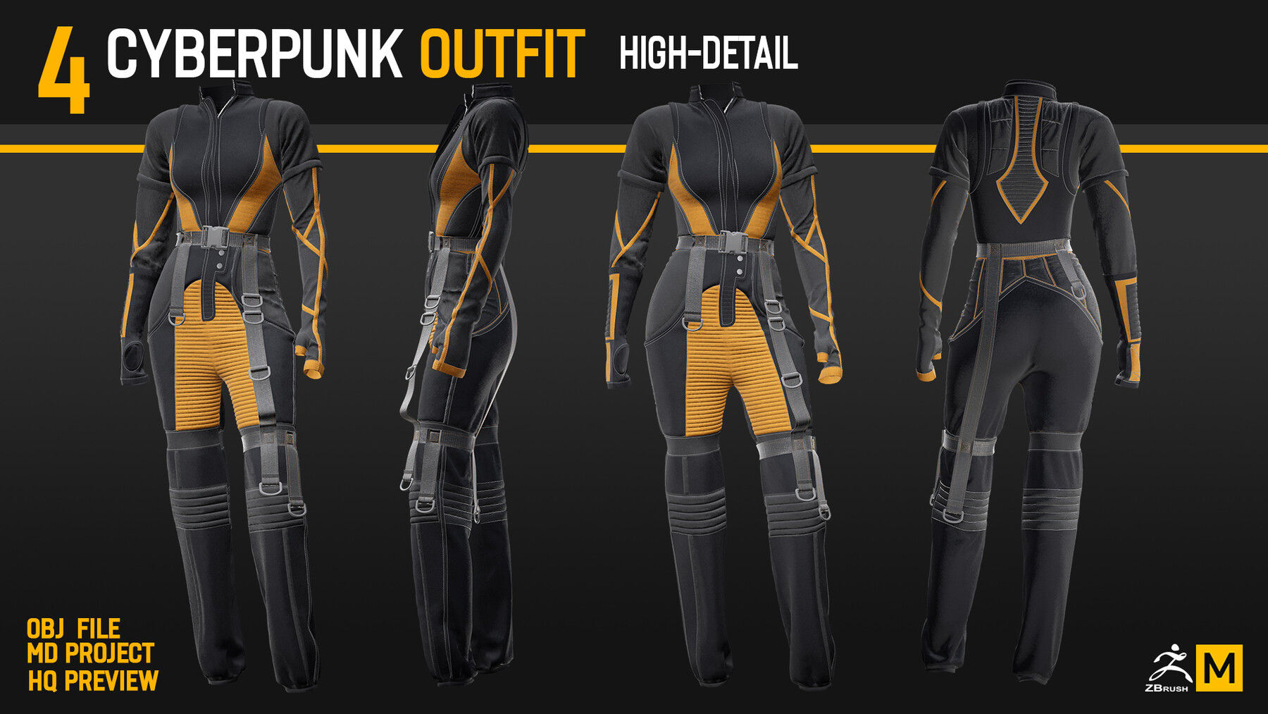 Wallpaper #0hpgTZMB1yWOL4qg-3tk103 Artstation 4 Cyberpunk Outfit Resources