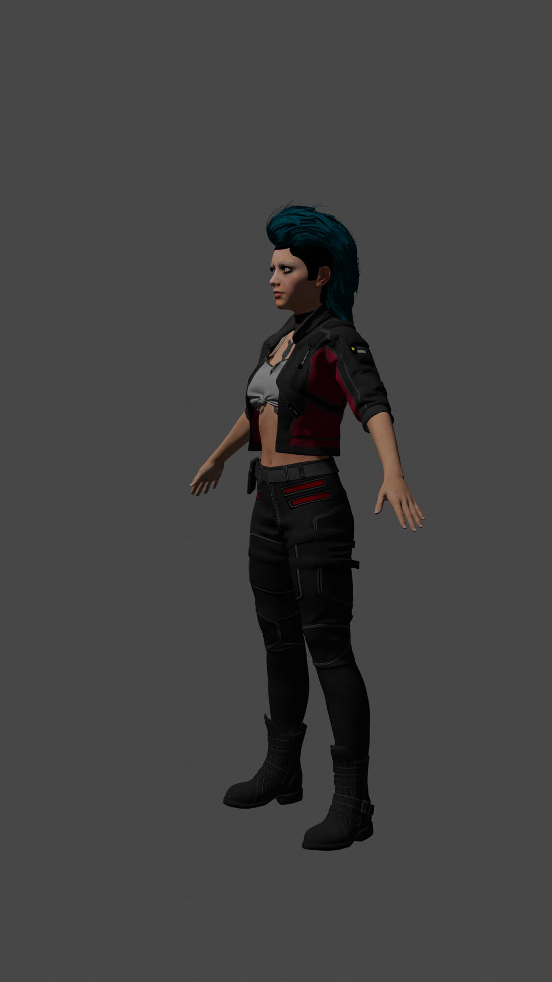 Wallpaper #5vCcgJcBi4JM6agGFSEA40 Artstation Cyberpunk 2077 Rogue 3D Model Rogue Amendiares from