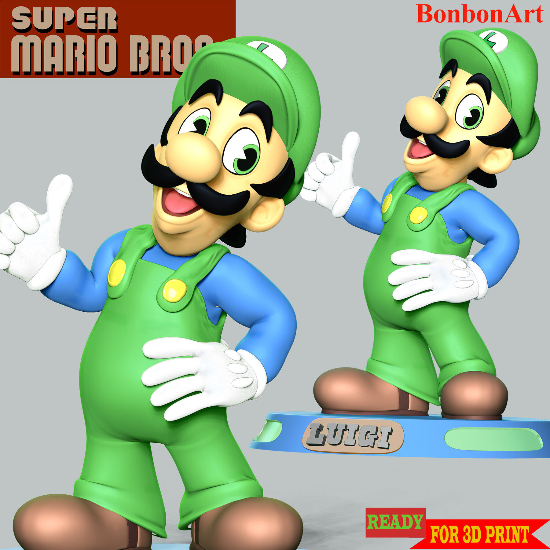 Wallpaper #Kx3VLZMBlOZrFDOkdNK0235 Artstation Luigi Super Mario Bros Resources