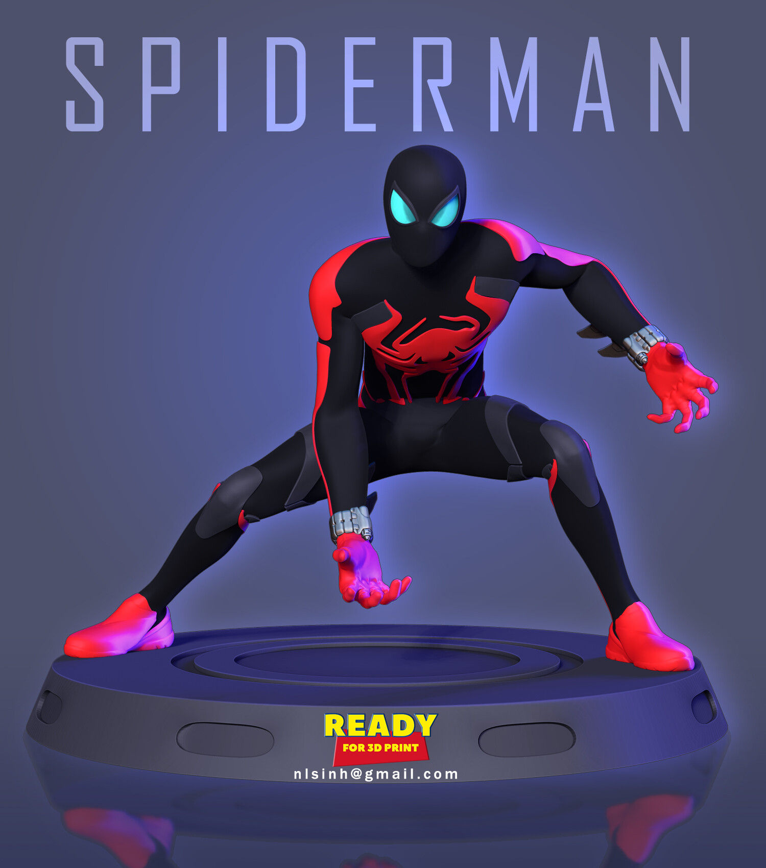Wallpaper #ARlgE48BtGB6xQ78rGYs11 Artstation Spider Man Miles Morales 2099 Suit Resources