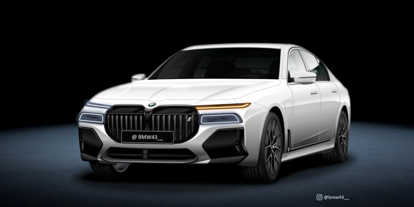 Wallpaper #HhmgGI8BtGB6xQ78TXKn49 BMW 7 Series 2023 BMW 7 Series Will Be Available with Four Powertrain