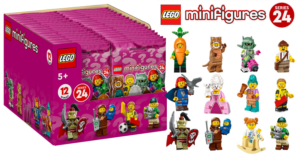 Wallpaper #VLgn2pIBJvJKYCmEXPAr248 Brickfinder Lego Collectible Minifigure Series 24 71037 First Look