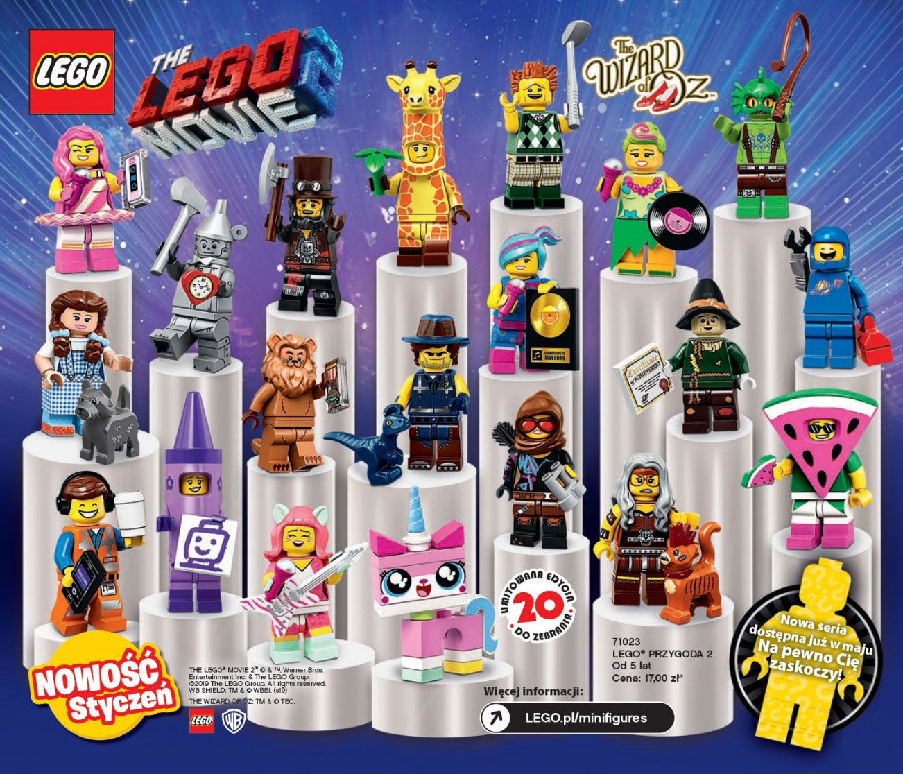 Wallpaper #tp-vV5MBcUVgGJNoe68-137 Brickfinder Lego Movie 2 Collectible Minifigure Series 71023 First Look